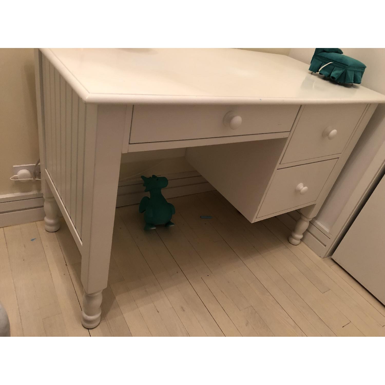 Pottery Barn Kids Catalina White Desk AptDeco