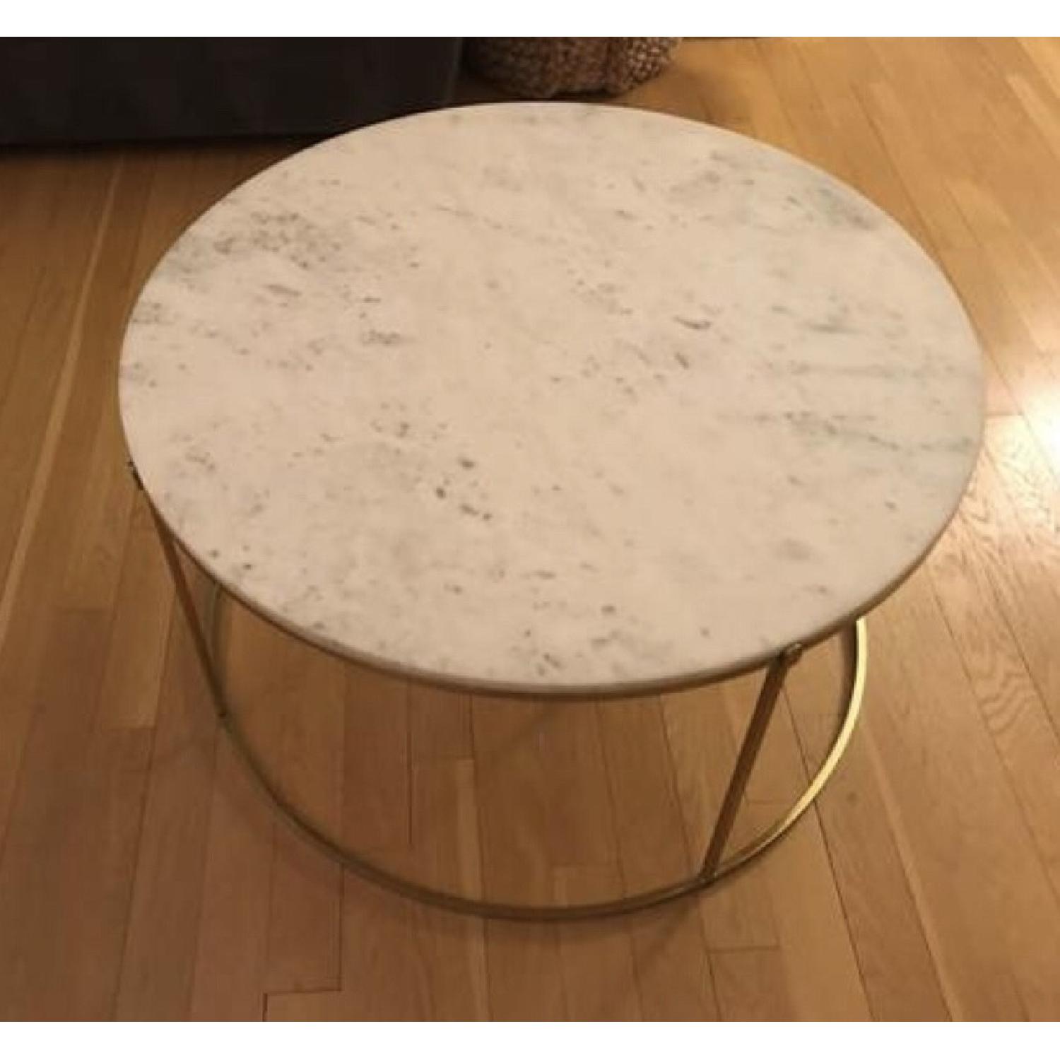 Anthropologie Leavenworth Marble Coffee Table - image-2