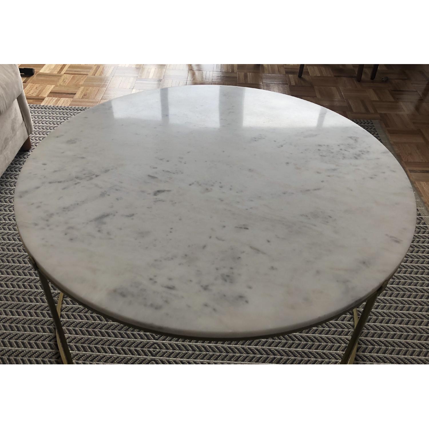 Anthropologie Leavenworth Marble Coffee Table - image-3