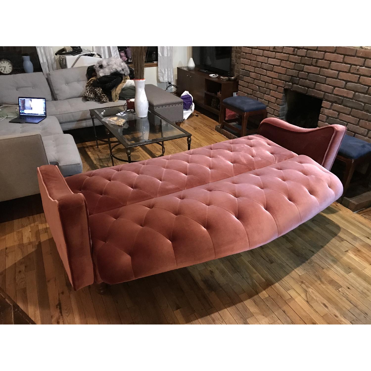 Urban Outfitters Ava Tufted Sleeper Sofa - image-5