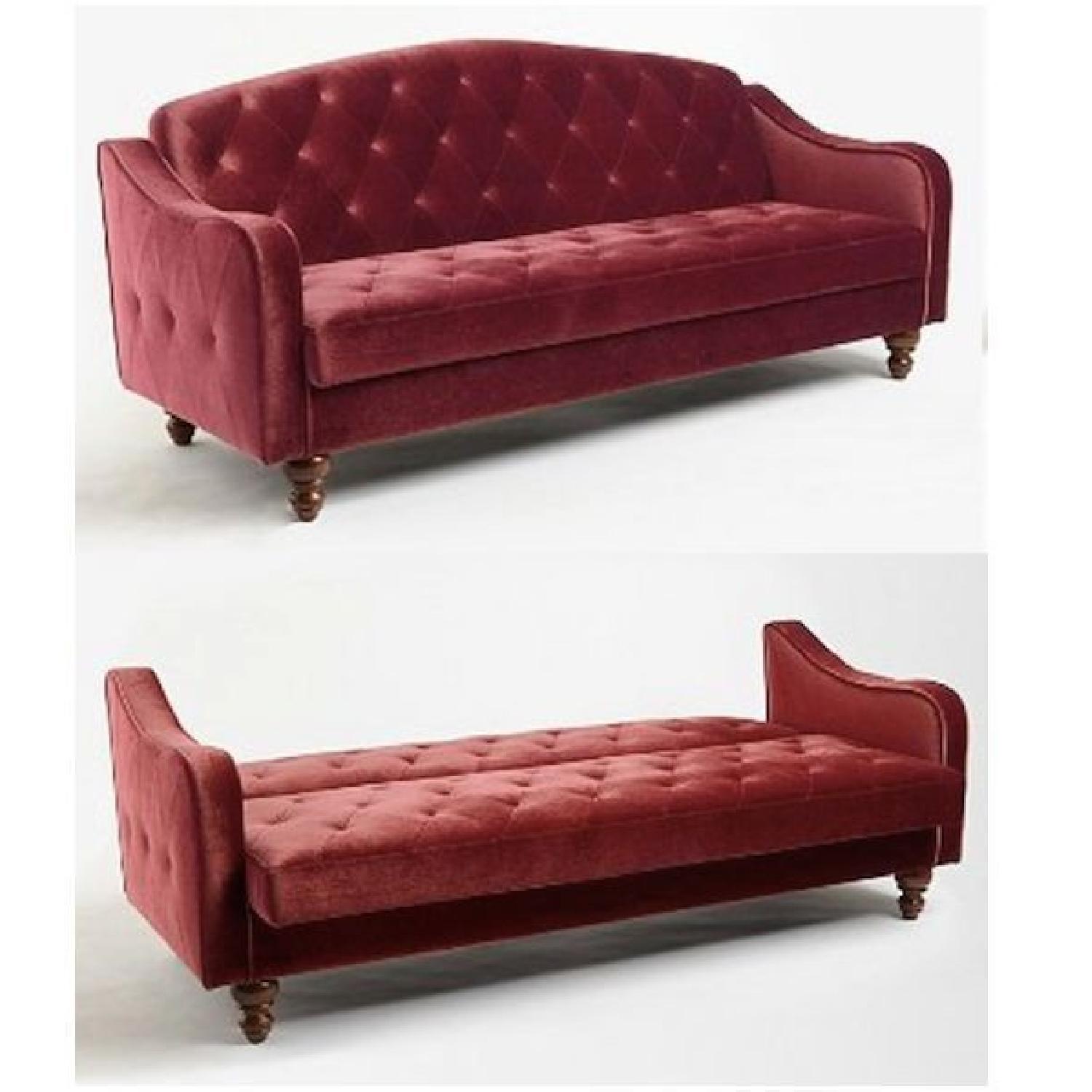 Urban Outfitters Ava Tufted Sleeper Sofa - image-7