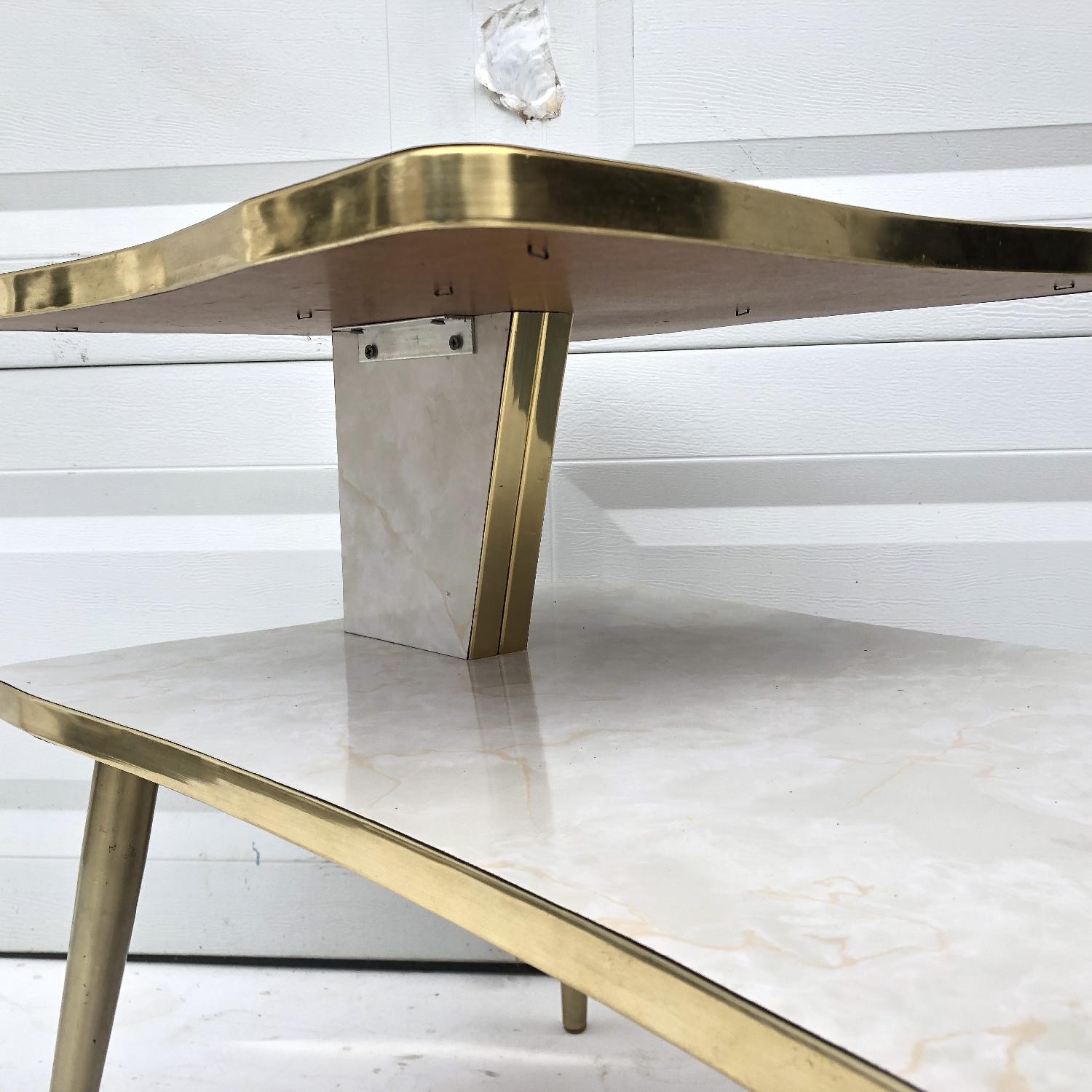 Mid-Century Modern Two-Tier End Table - image-4