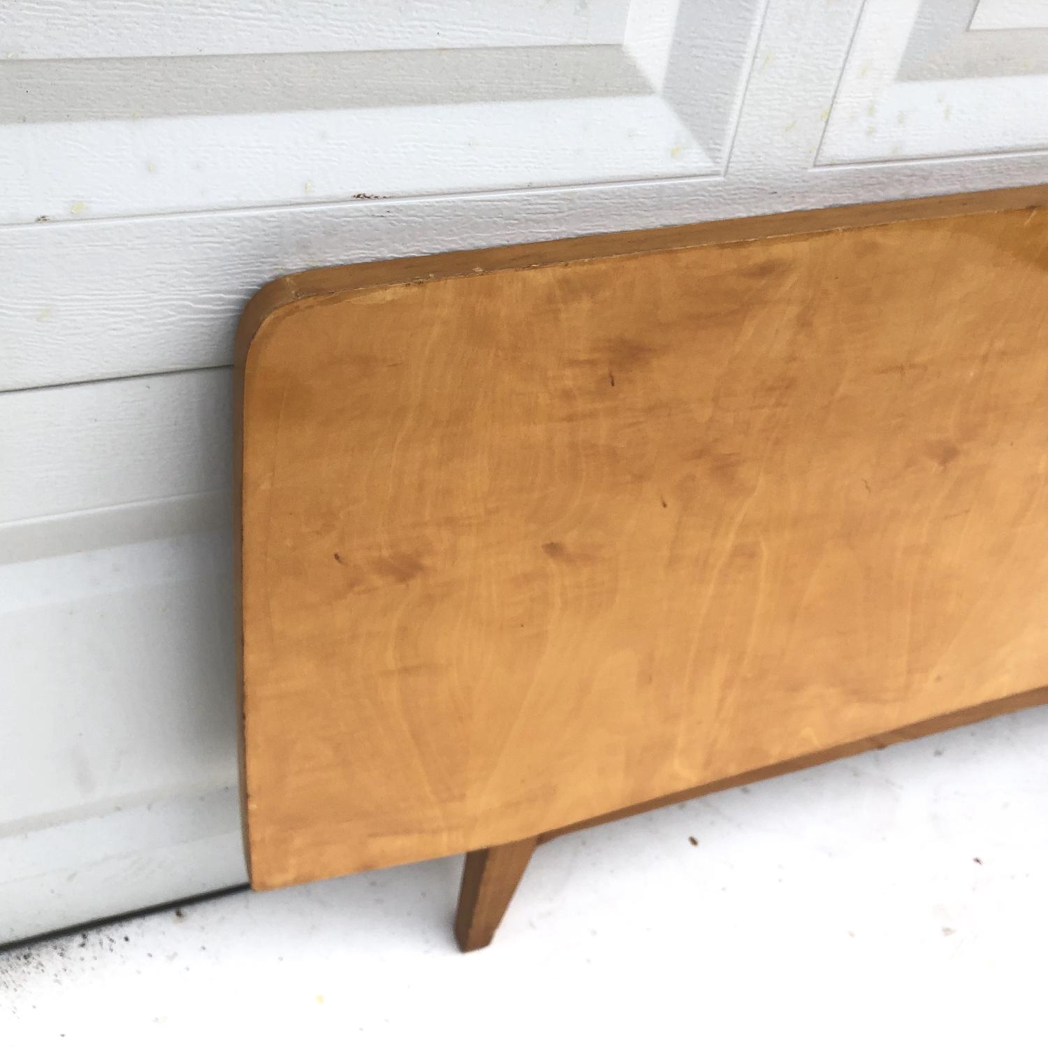 Mid-Century Modern Queen Size Headboard w/ Nightstands - image-2