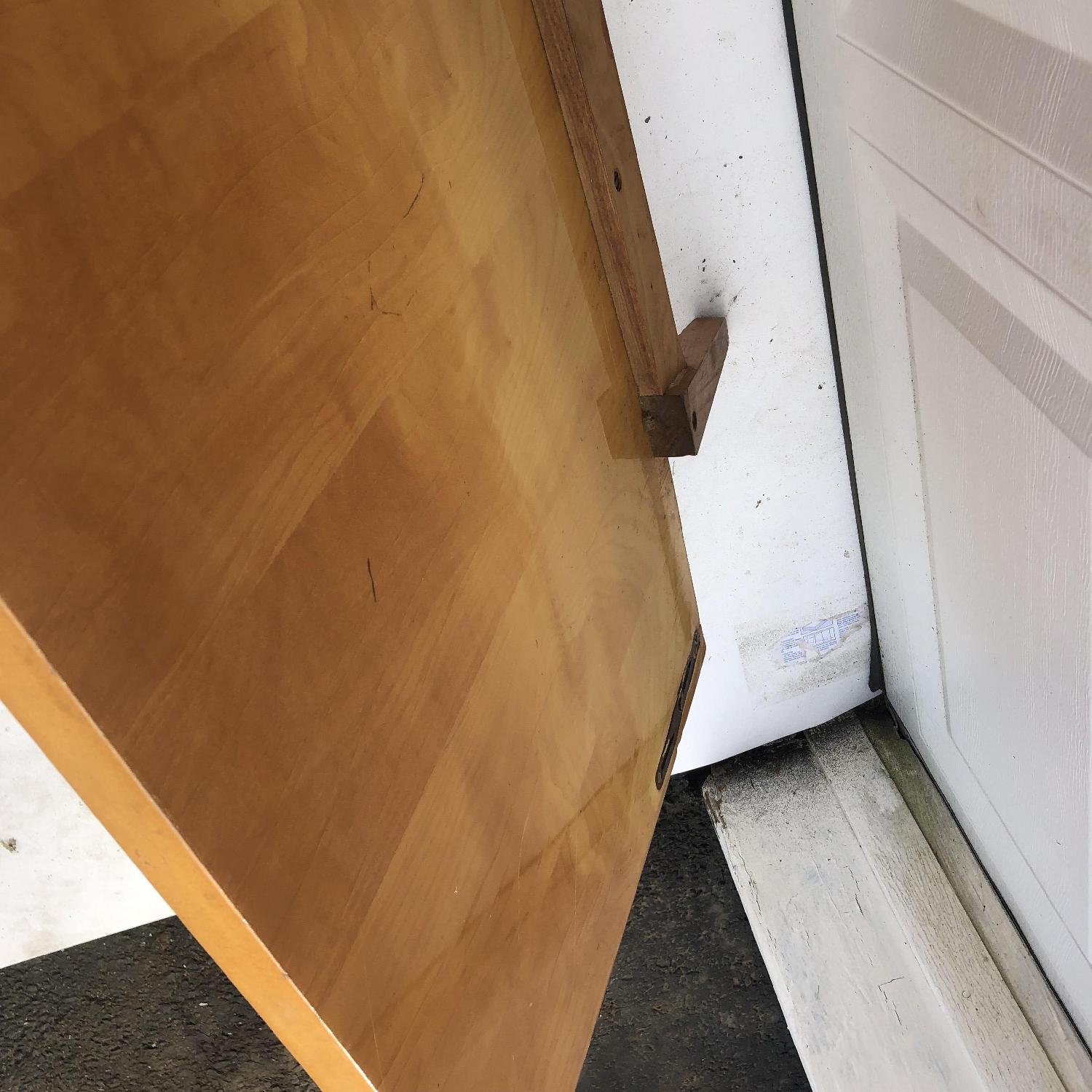 Mid-Century Modern Queen Size Headboard w/ Nightstands - image-4