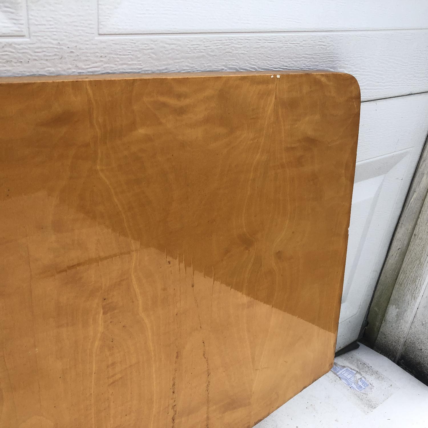 Mid-Century Modern Queen Size Headboard w/ Nightstands - image-5