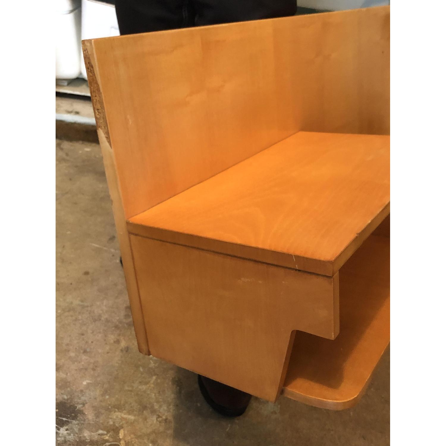 Mid-Century Modern Queen Size Headboard w/ Nightstands - image-8