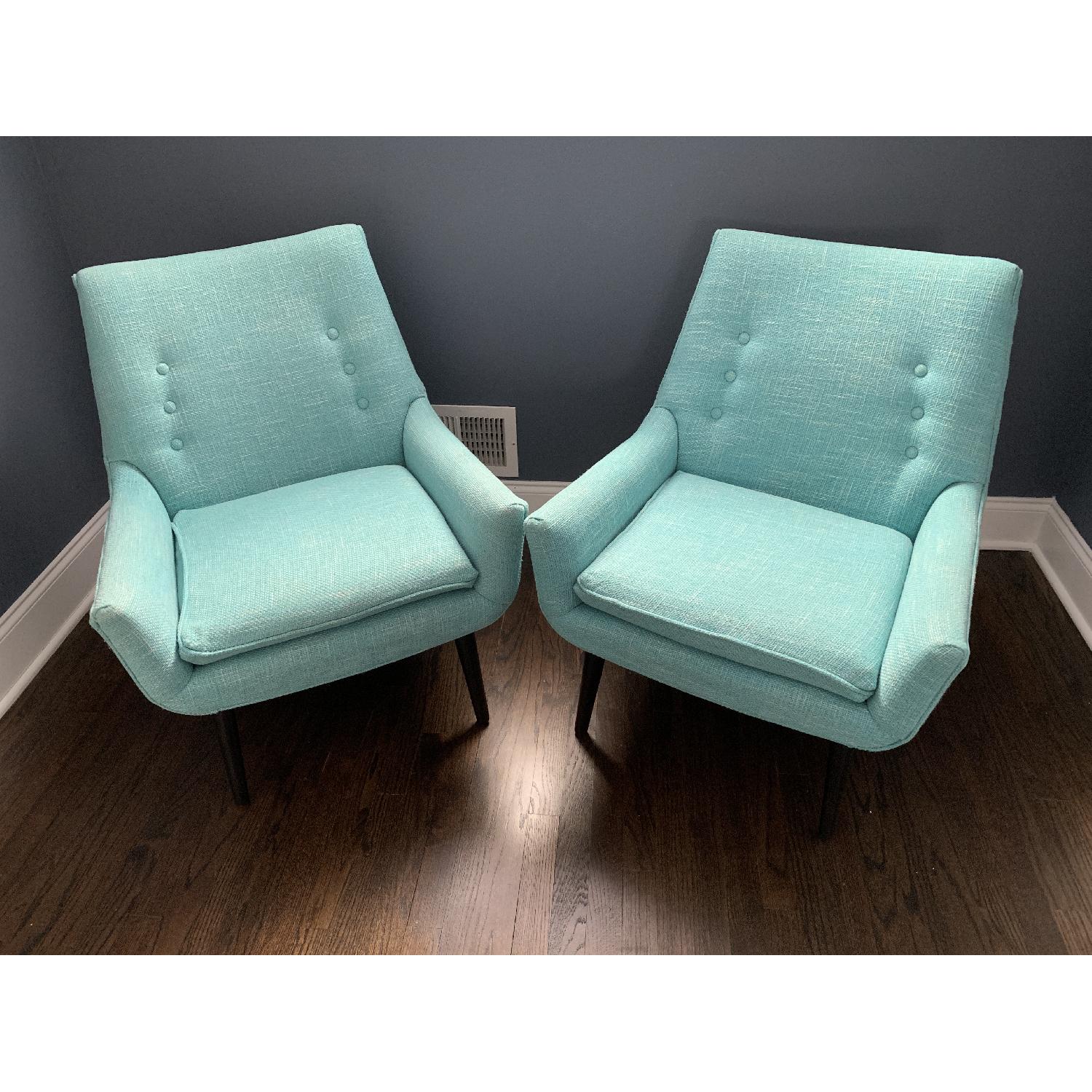 Jonathan Adler Mrs Godfrey Chair in Cash In Ocean - image-1