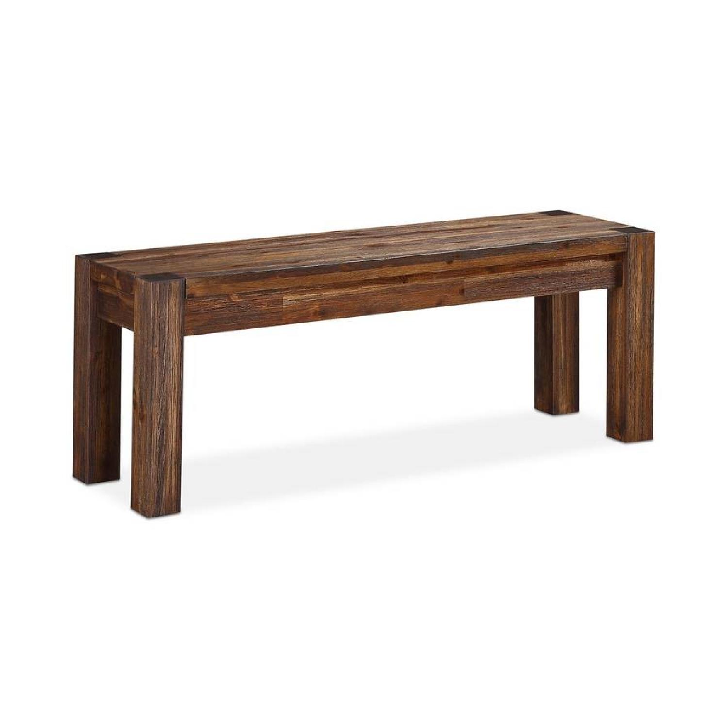 Macy's Avondale Dining Table w/ 4 Chairs & Bench - image-1