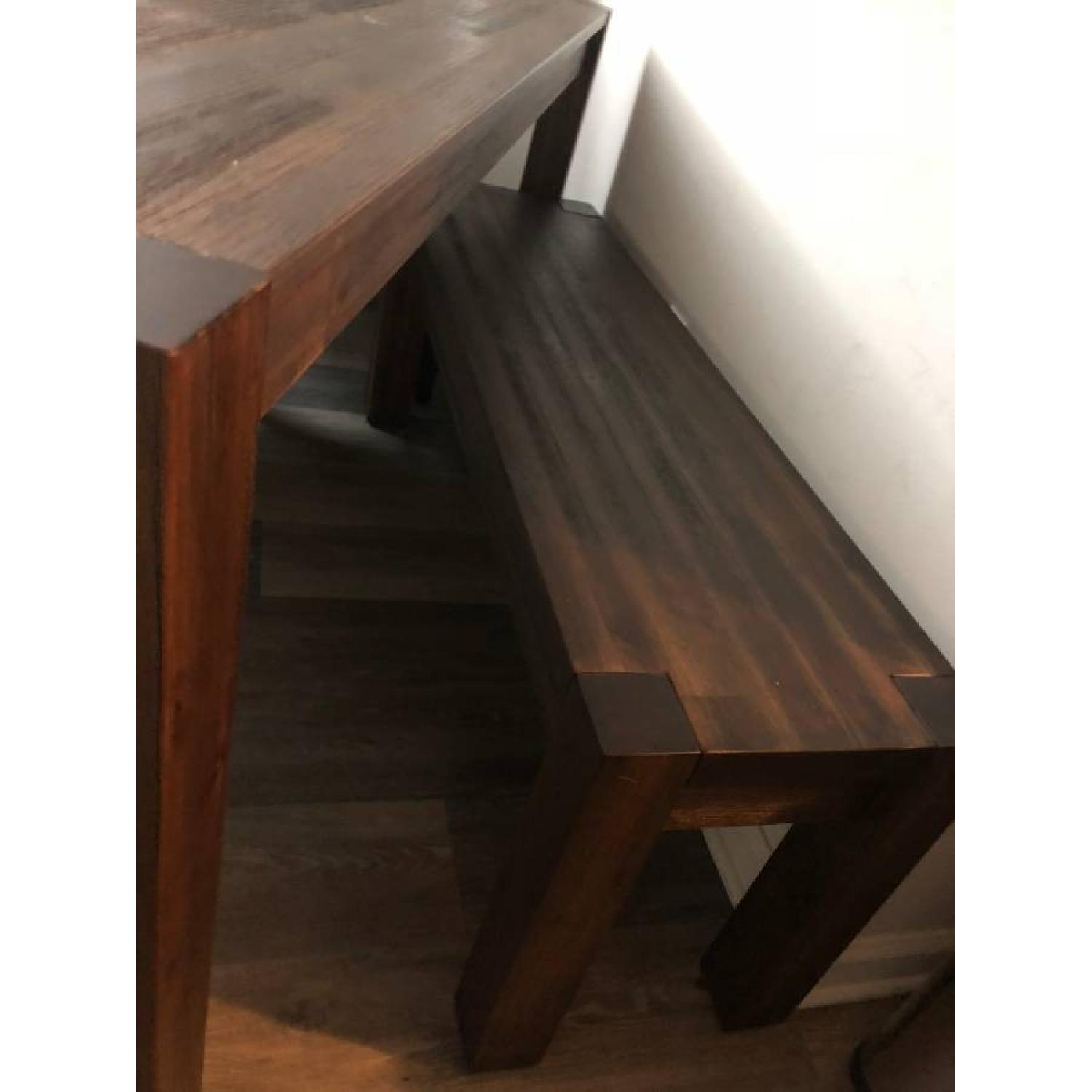Macy's Avondale Dining Table w/ 4 Chairs & Bench - image-6