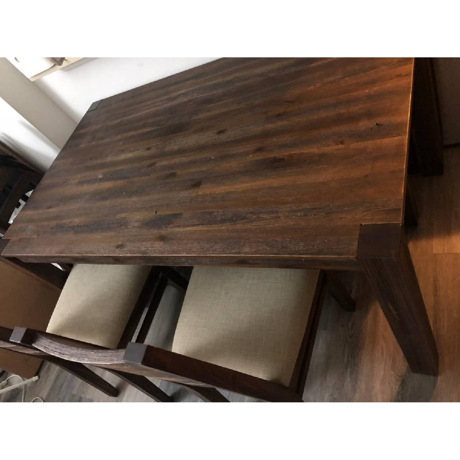 Macy's Avondale Dining Table w/ 4 Chairs & Bench - image-10