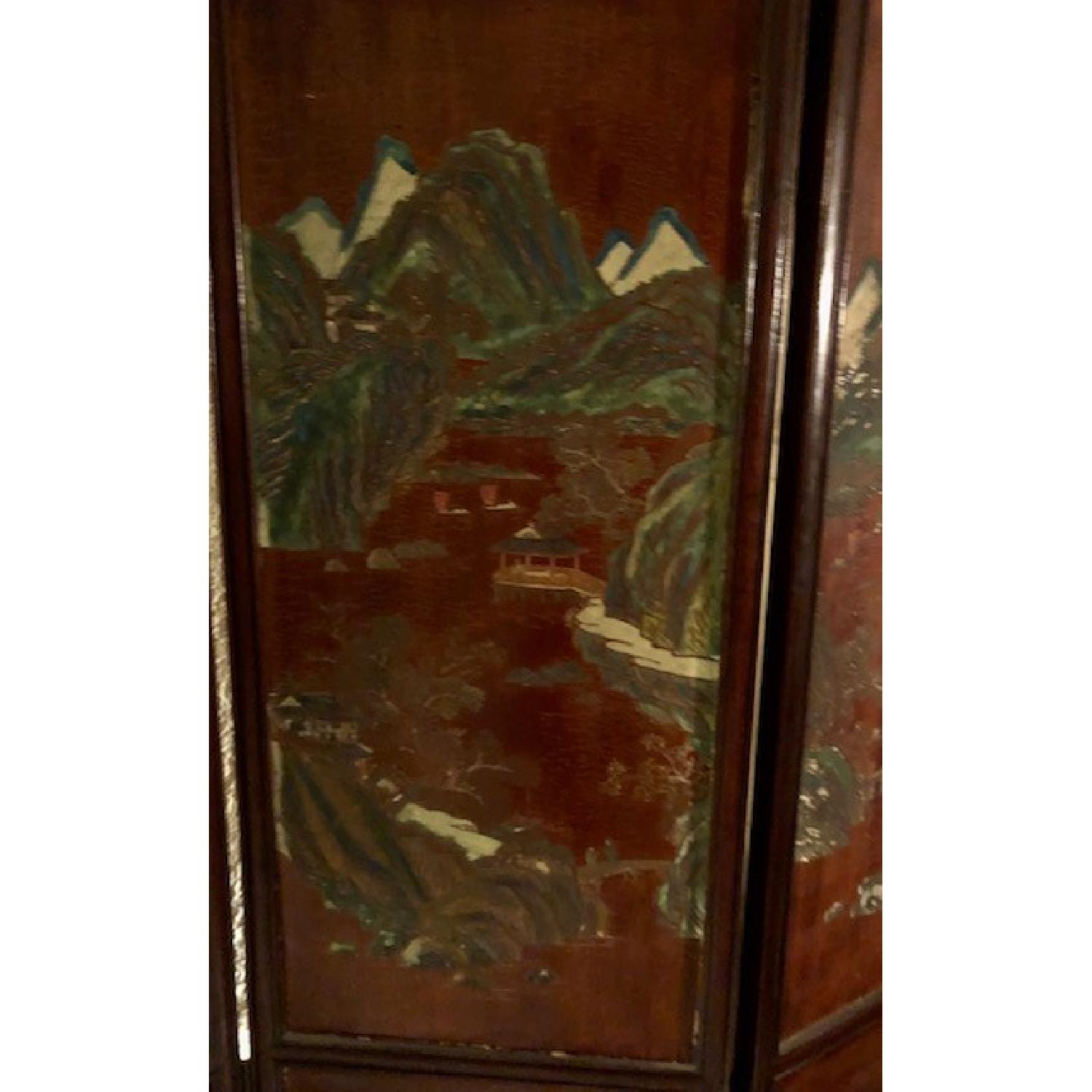 Antique Chinese Screen/Room Divider - image-4