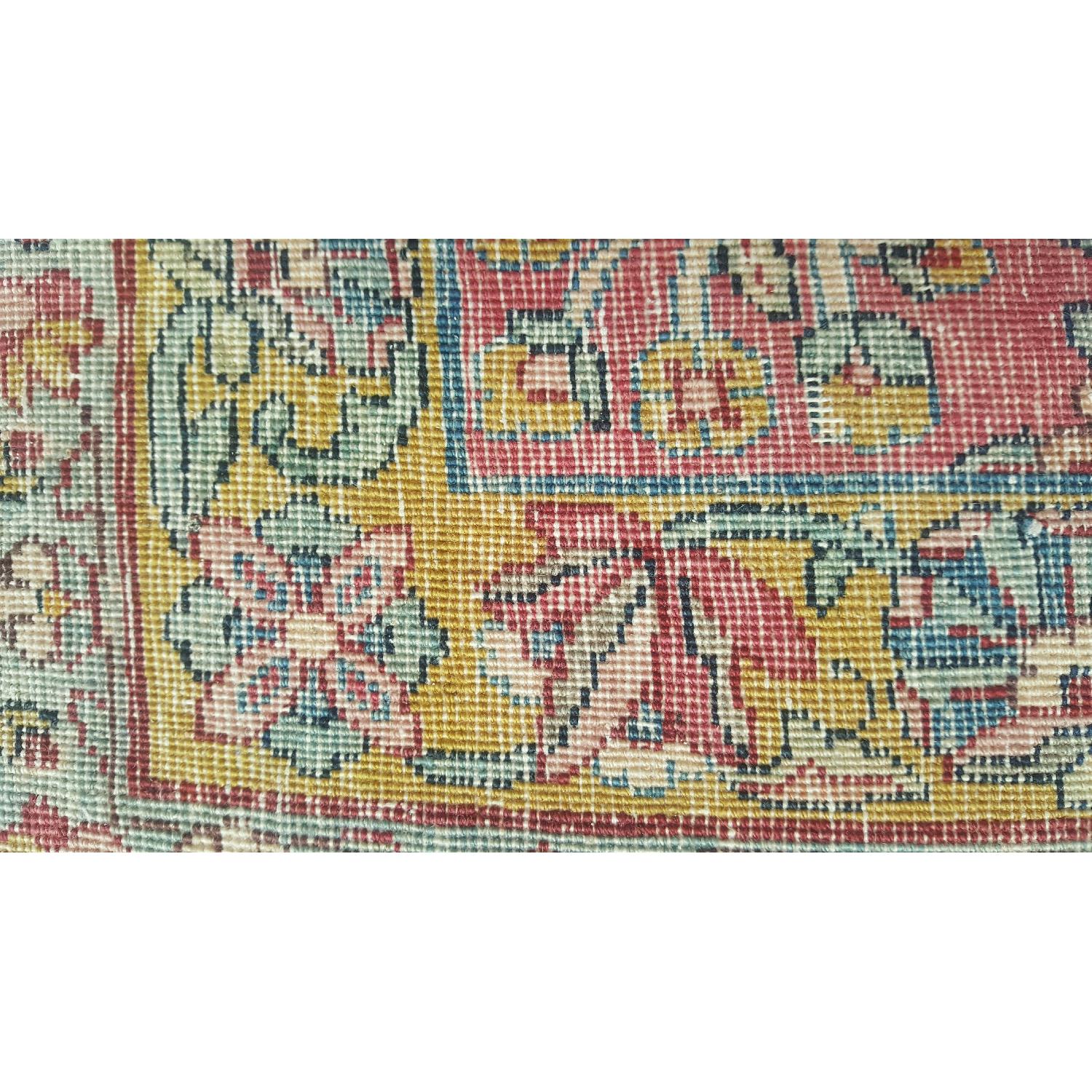 Vintage Lavar Kerman Persian Area Rug - image-3