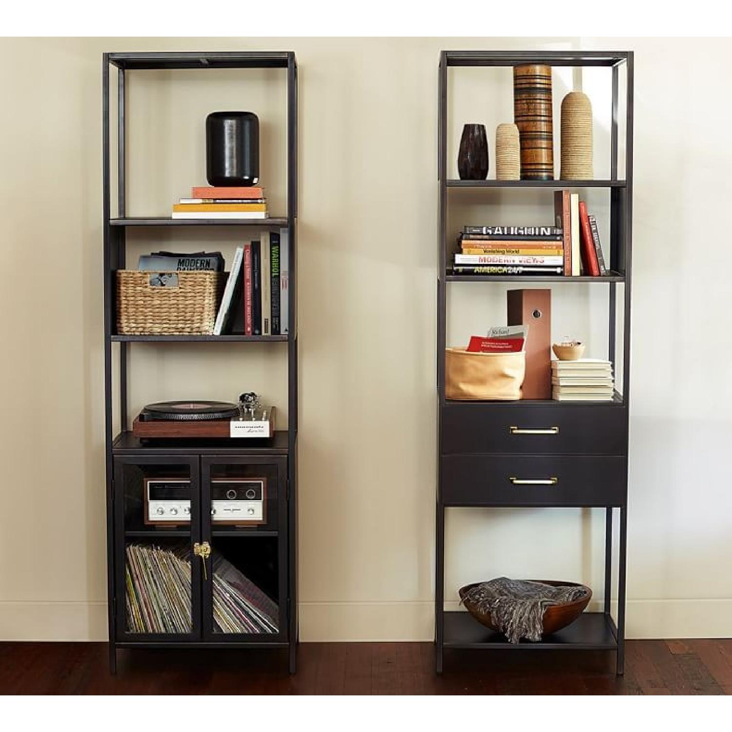Pottery Barn Wilson Bookcases AptDeco