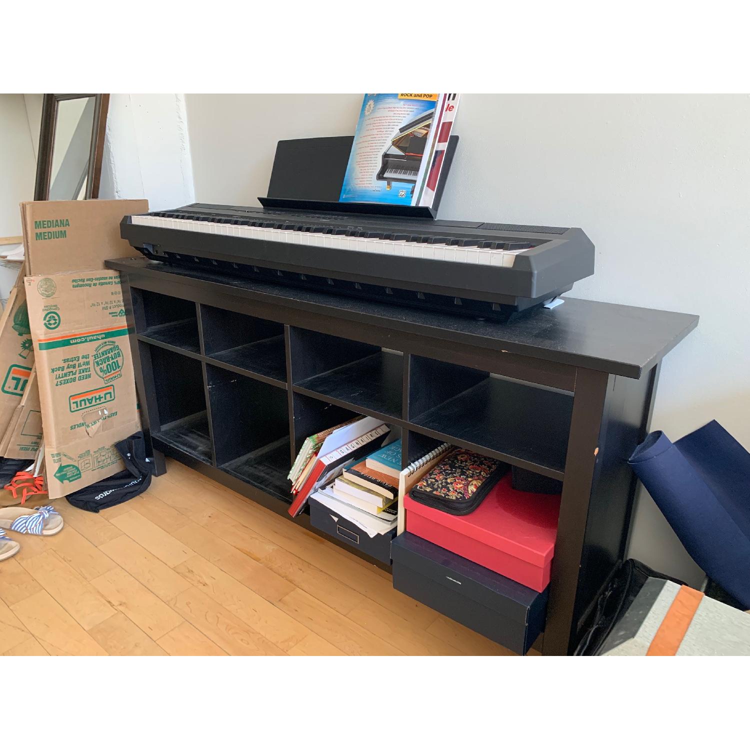 Ikea Black Wood Credenza - image-2