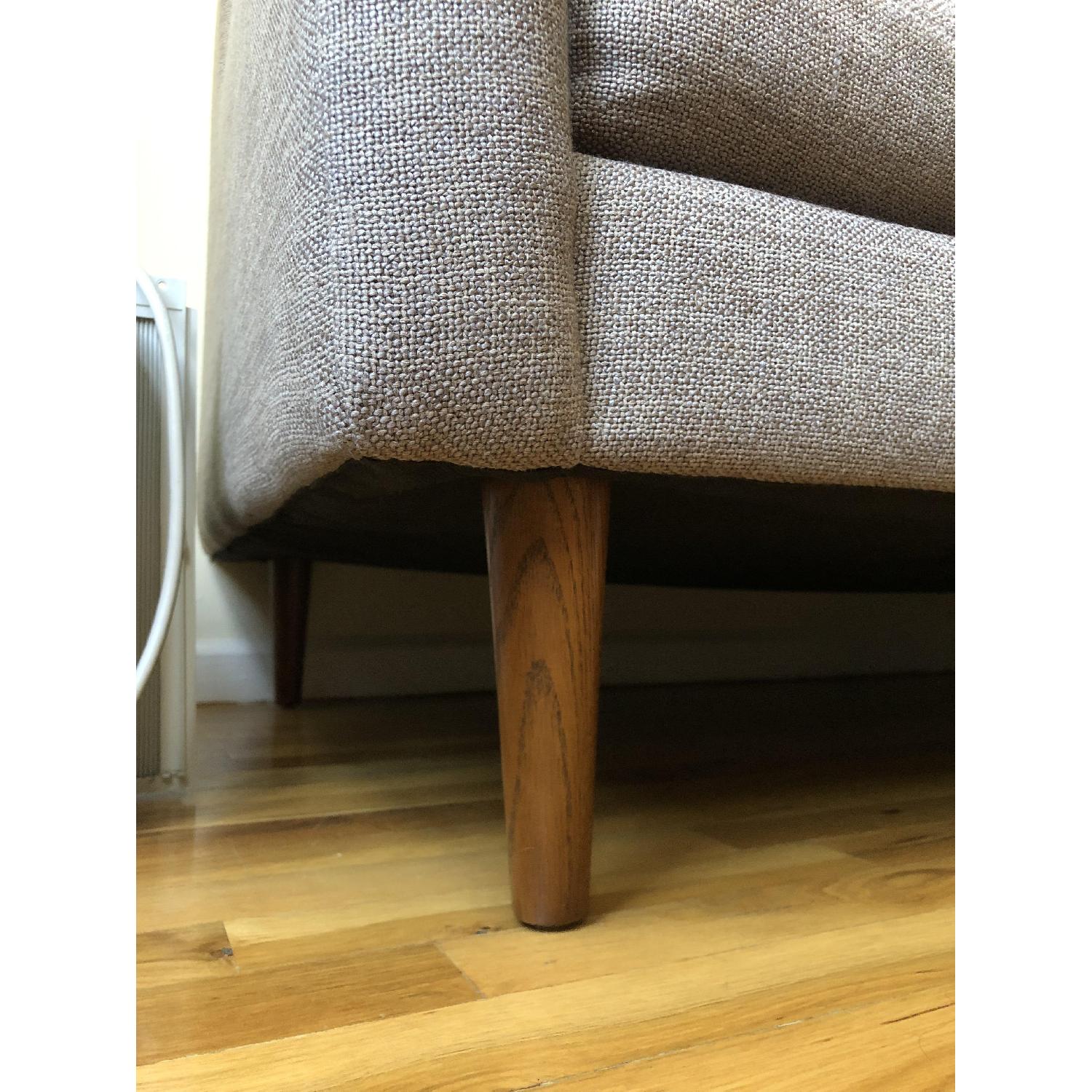 West Elm Crosby Mid-Century Loveseat - image-1