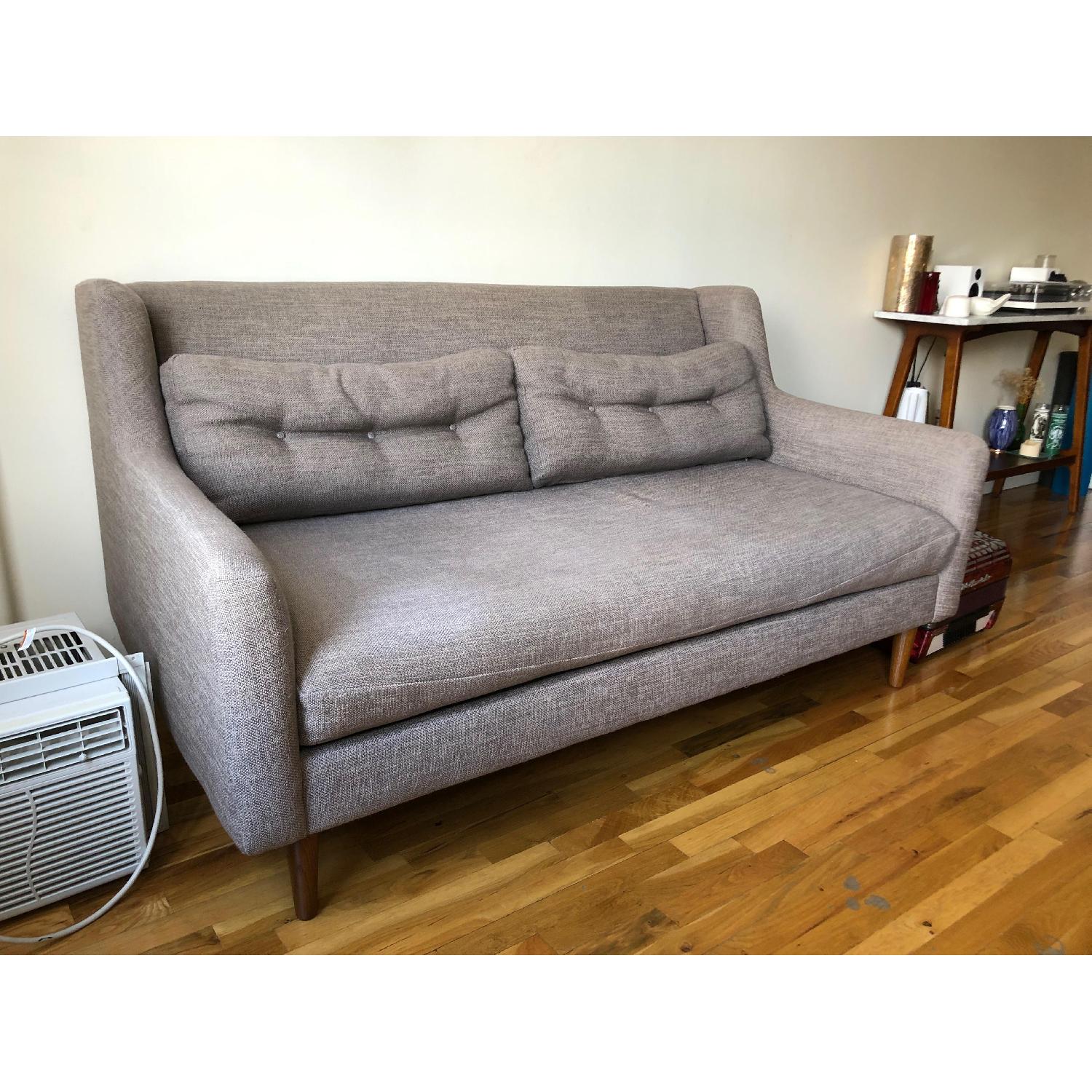 West Elm Crosby Mid-Century Loveseat - image-3