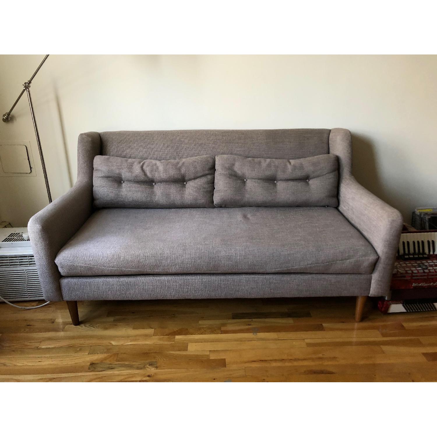 West Elm Crosby Mid-Century Loveseat - image-4