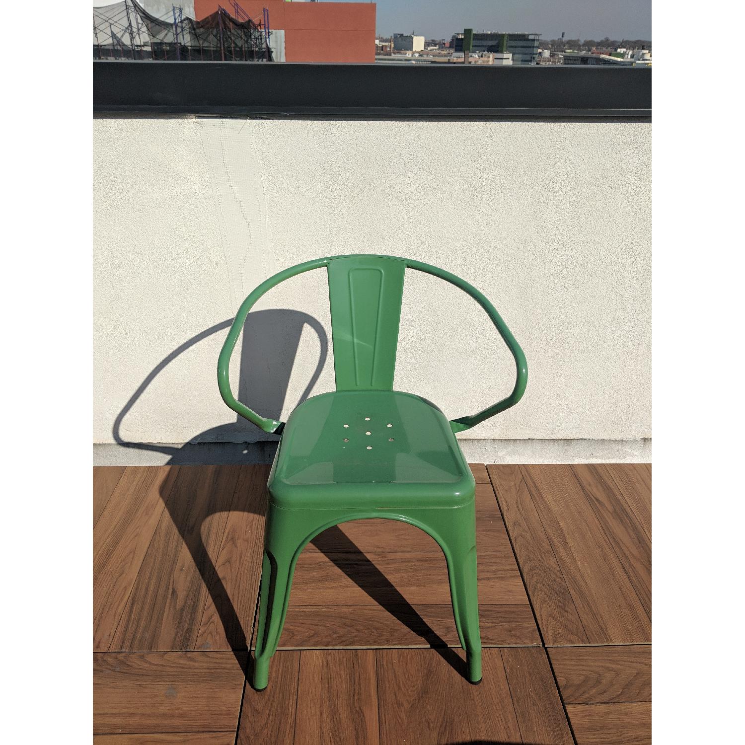 Outdoor Metal Bistro Chairs - image-2