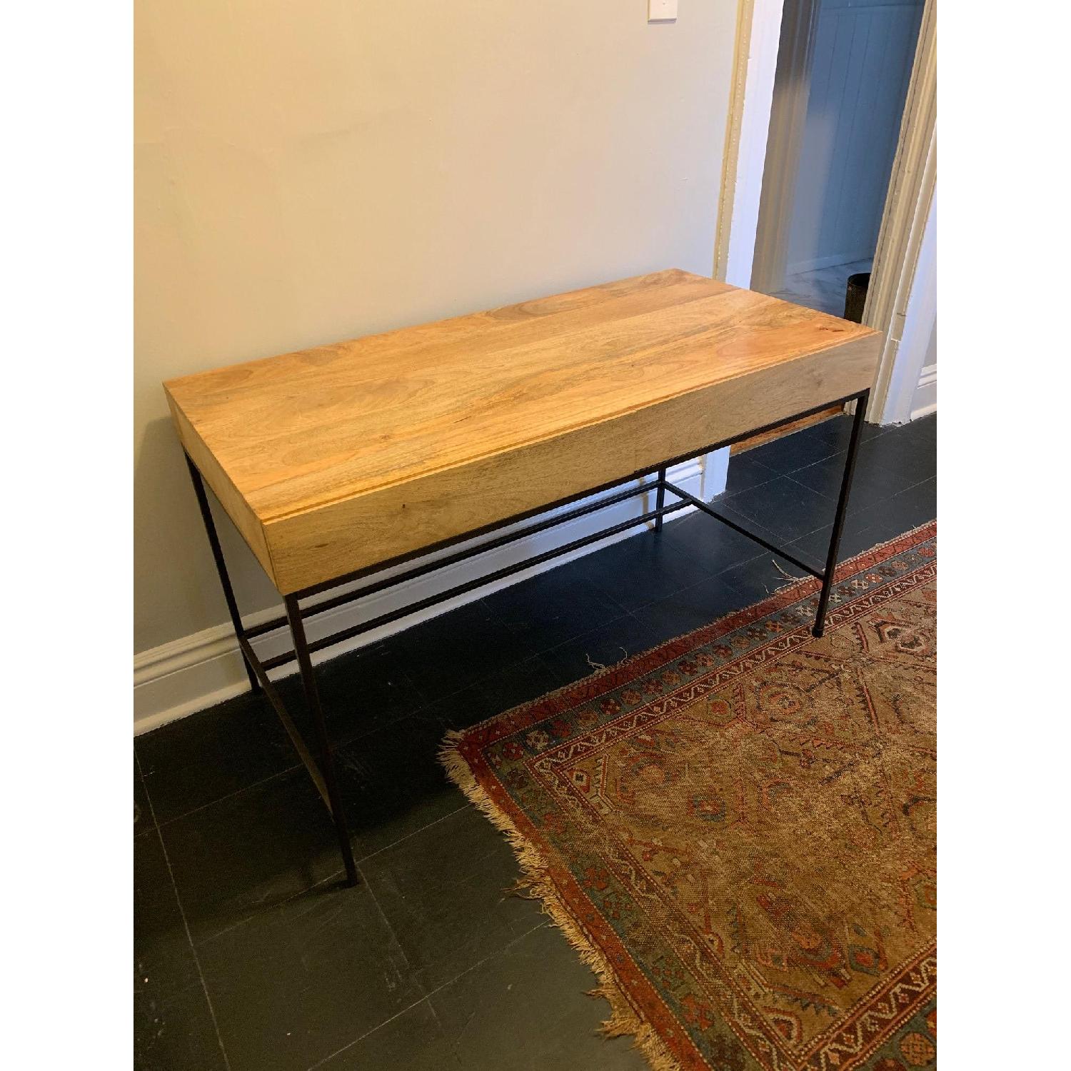 West Elm Industrial Storage Desk - image-1