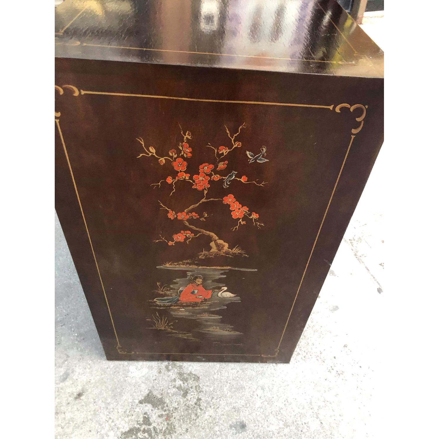 Vintage Oriental Style Sideboard/Media Cabinet - image-3