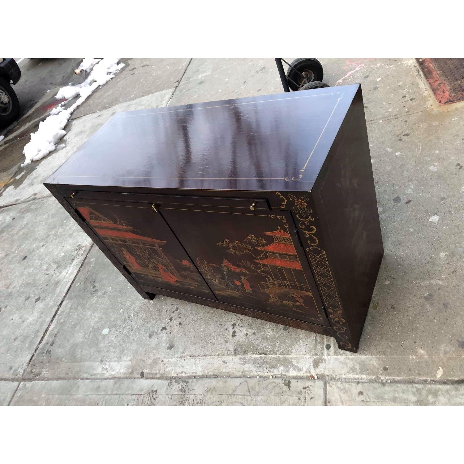 Vintage Oriental Style Sideboard/Media Cabinet - image-6