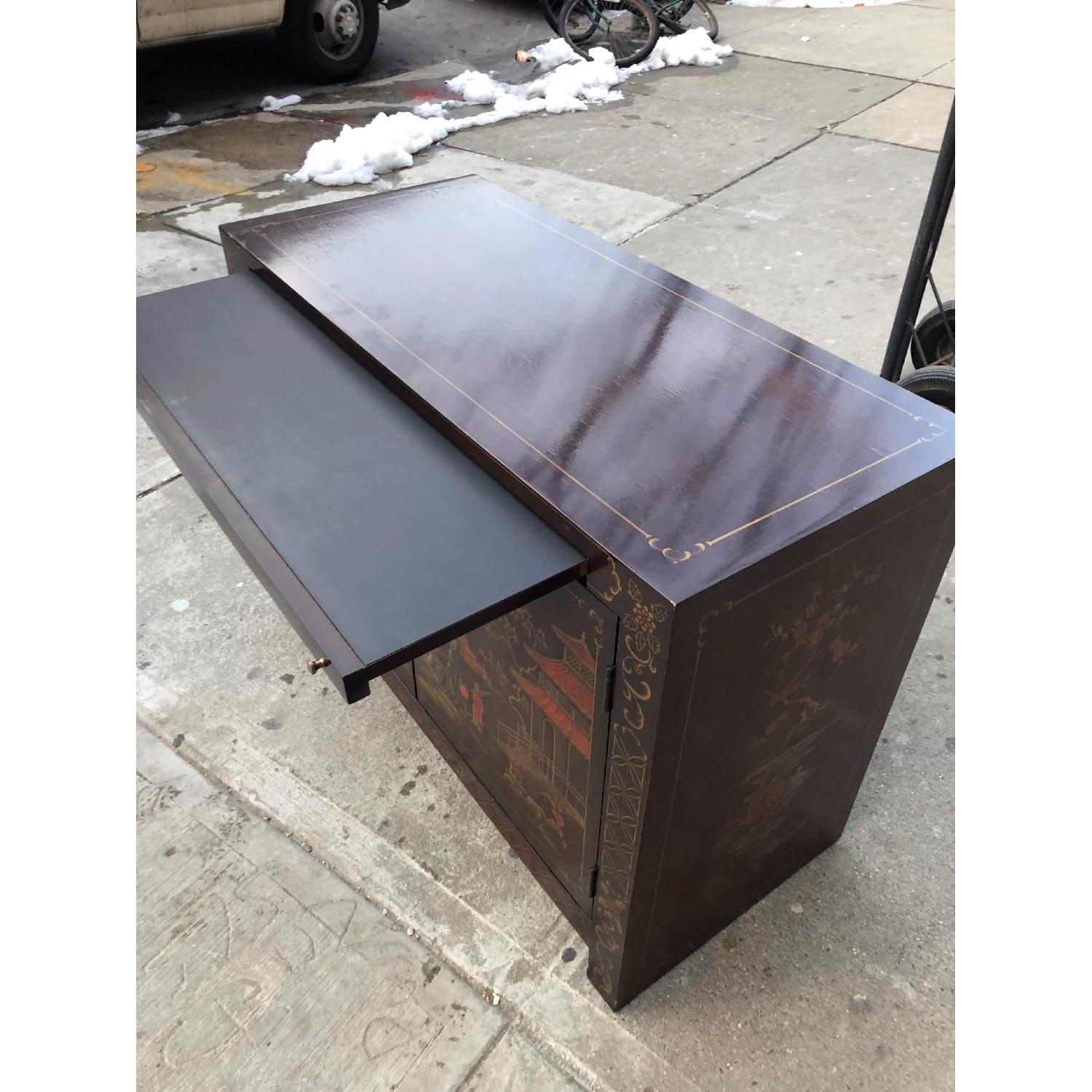 Vintage Oriental Style Sideboard/Media Cabinet - image-9