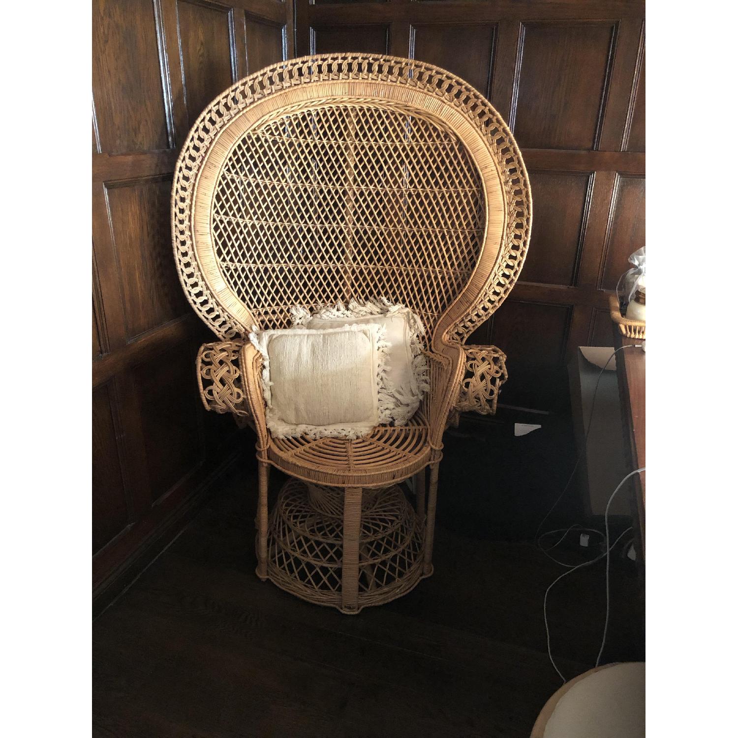 Peacock Rattan Chair - image-4