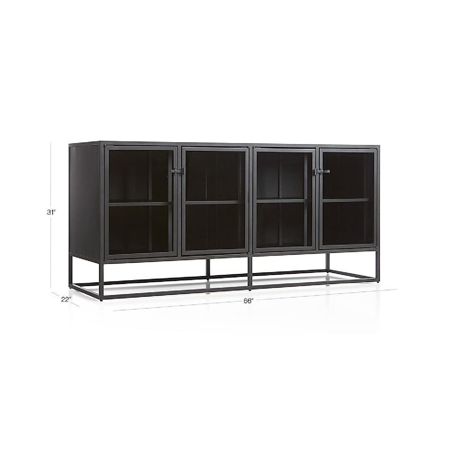 Crate & Barrel Casement Black Sideboard - image-3