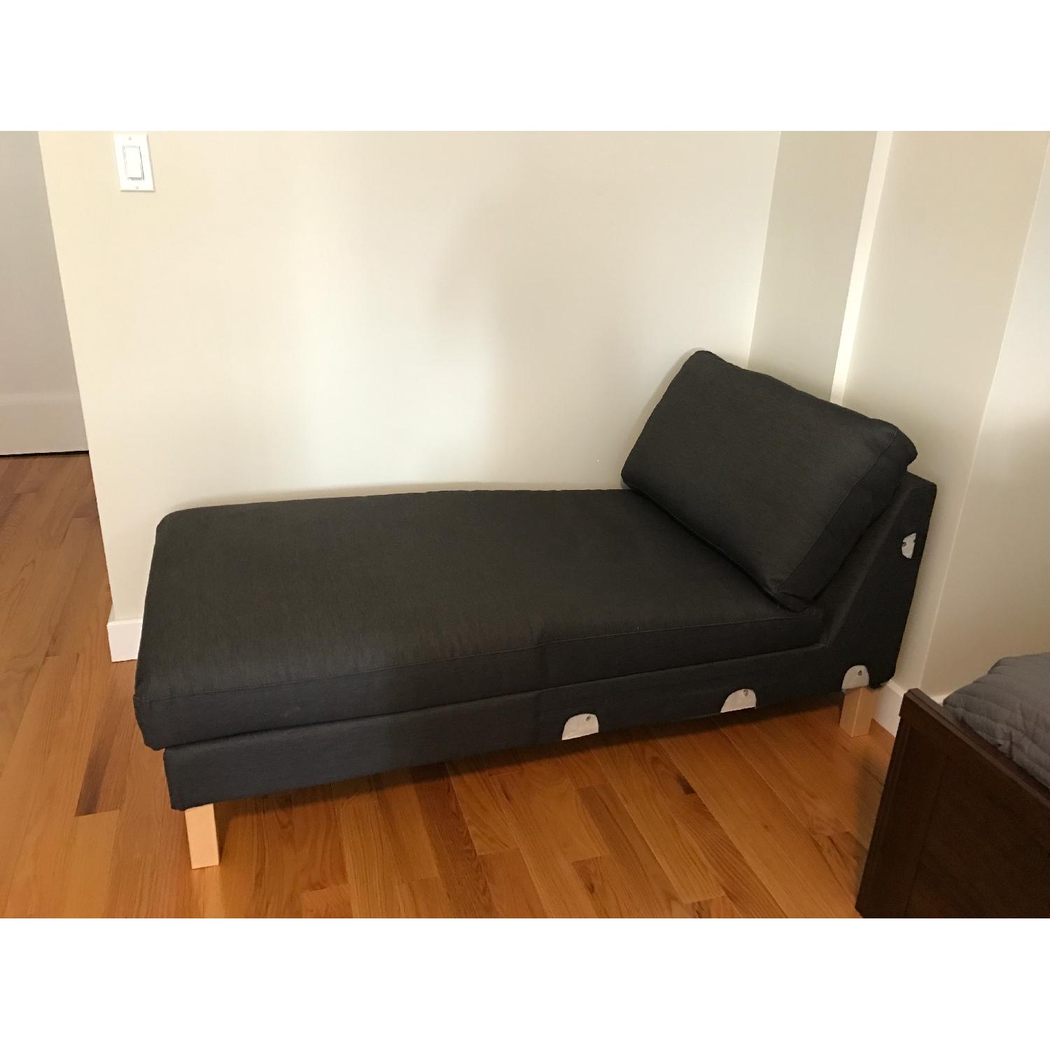 Ikea Karlstad Single Seater w/ Chaise - image-2