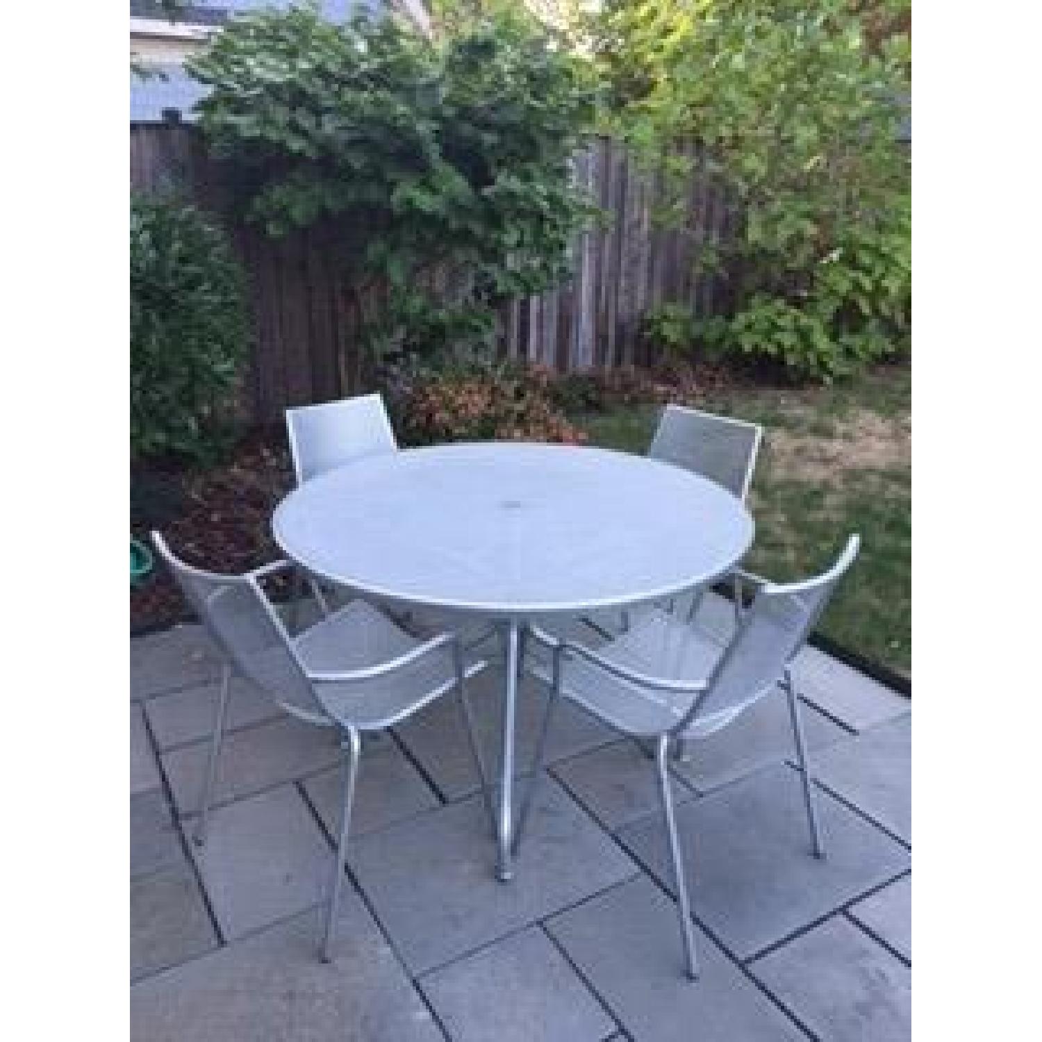 Room & Board Kona Outdoor Table w/ 4 Chairs - image-1