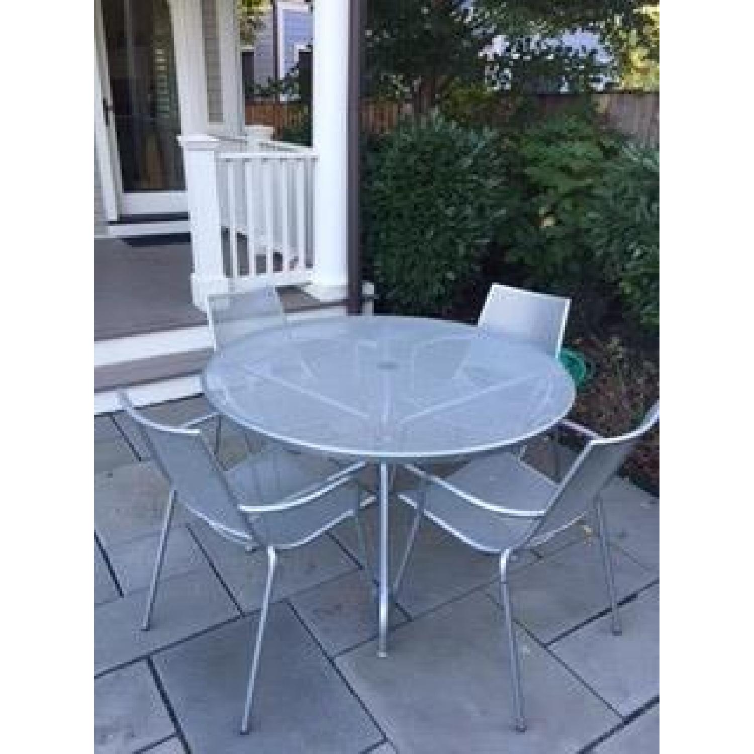 Room & Board Kona Outdoor Table w/ 4 Chairs - image-2