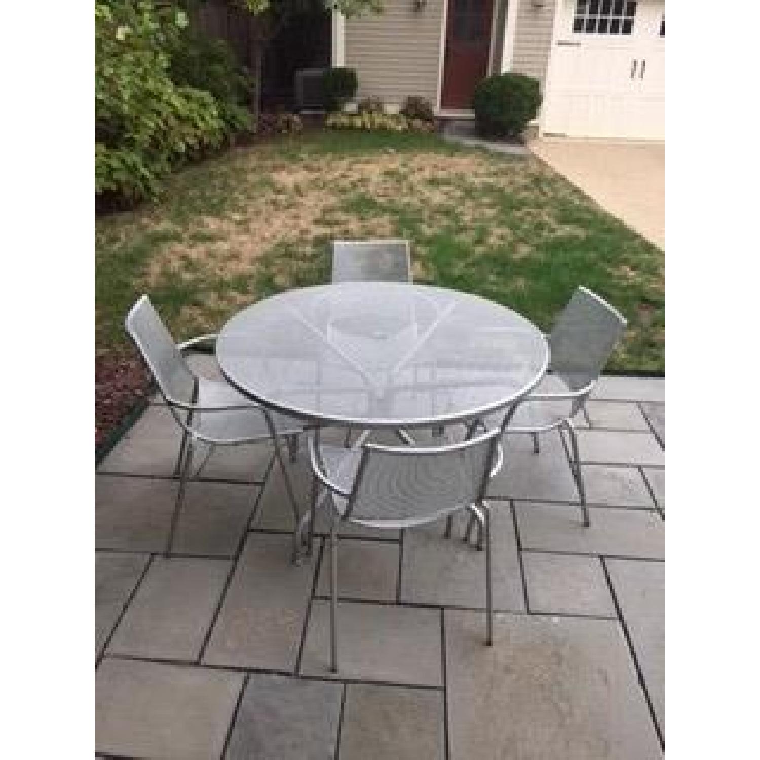 Room & Board Kona Outdoor Table w/ 4 Chairs - image-4