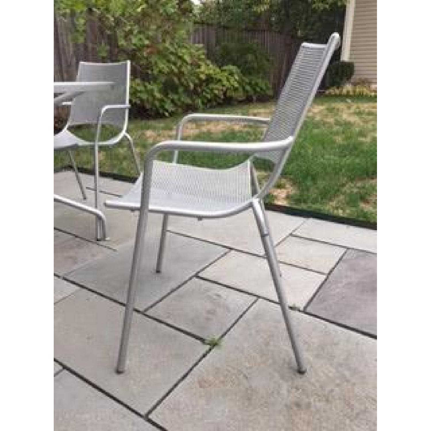 Room & Board Kona Outdoor Table w/ 4 Chairs - image-5