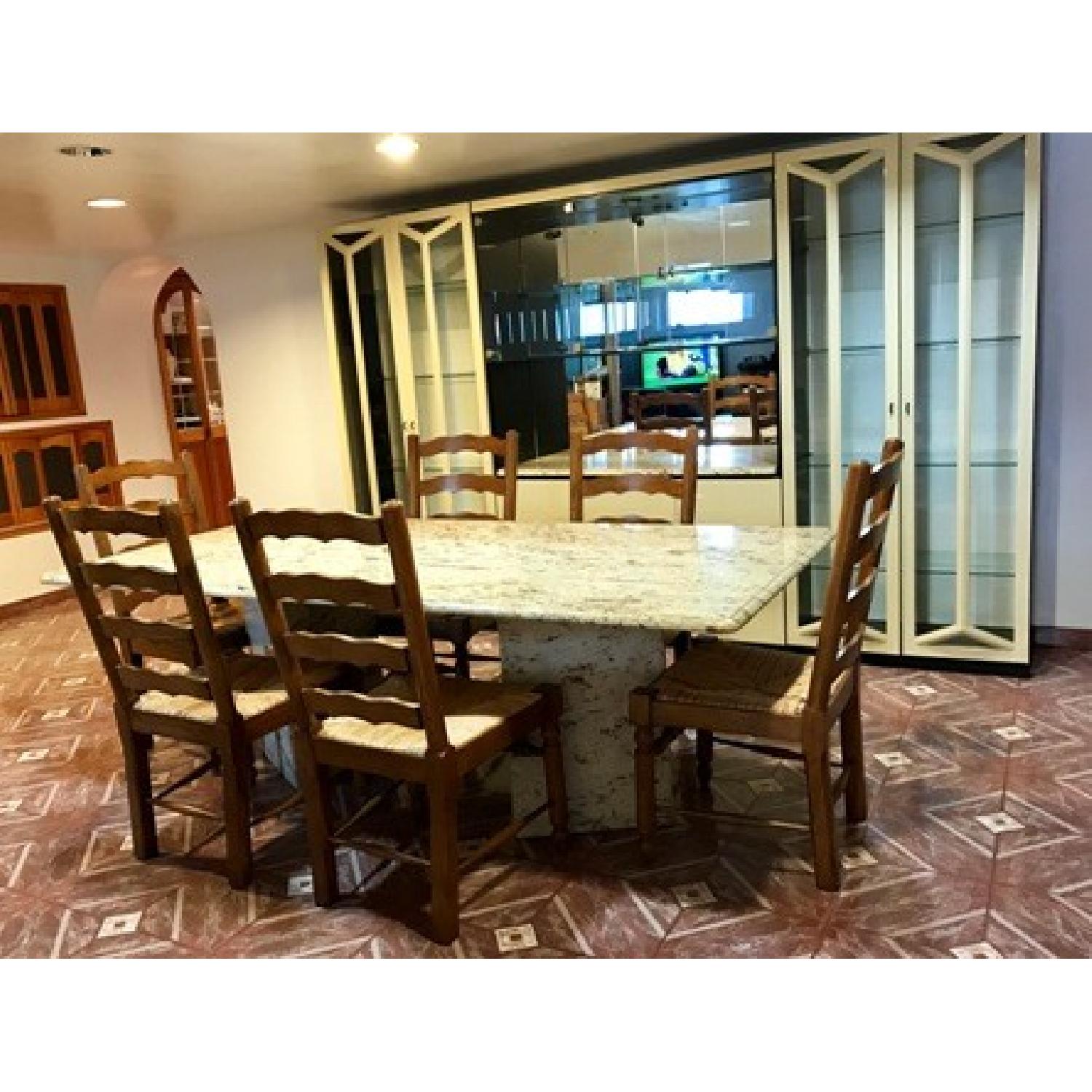 Granite Top Dining Table - image-1