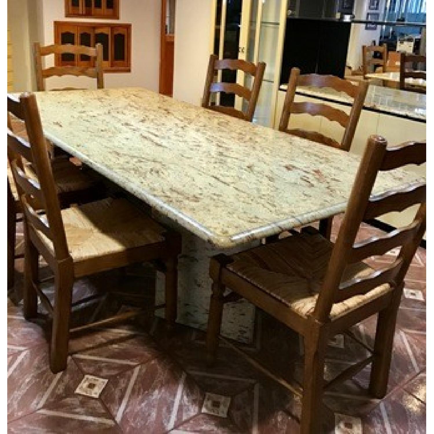 Granite Top Dining Table - image-2