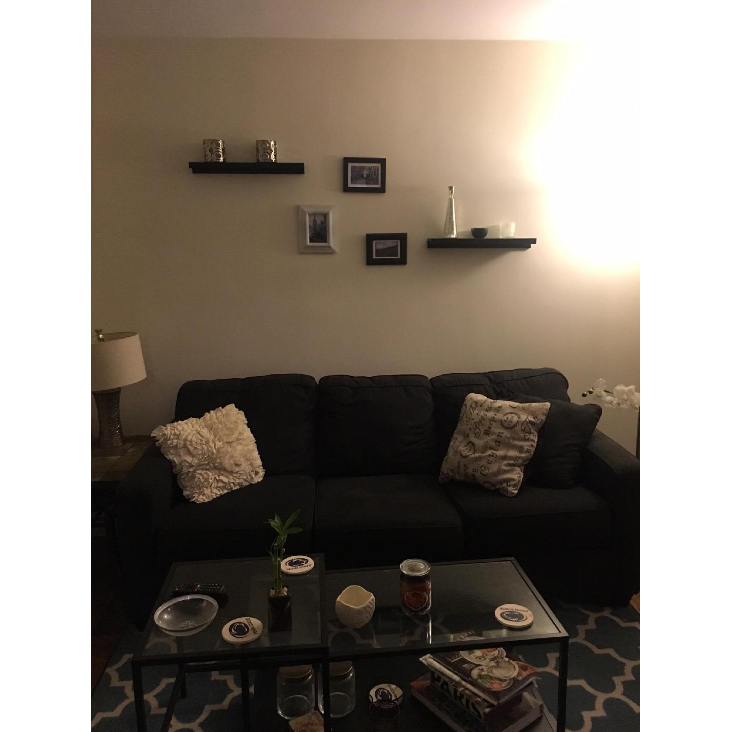 Ashley's Alenya Sofa in Charcoal - image-1