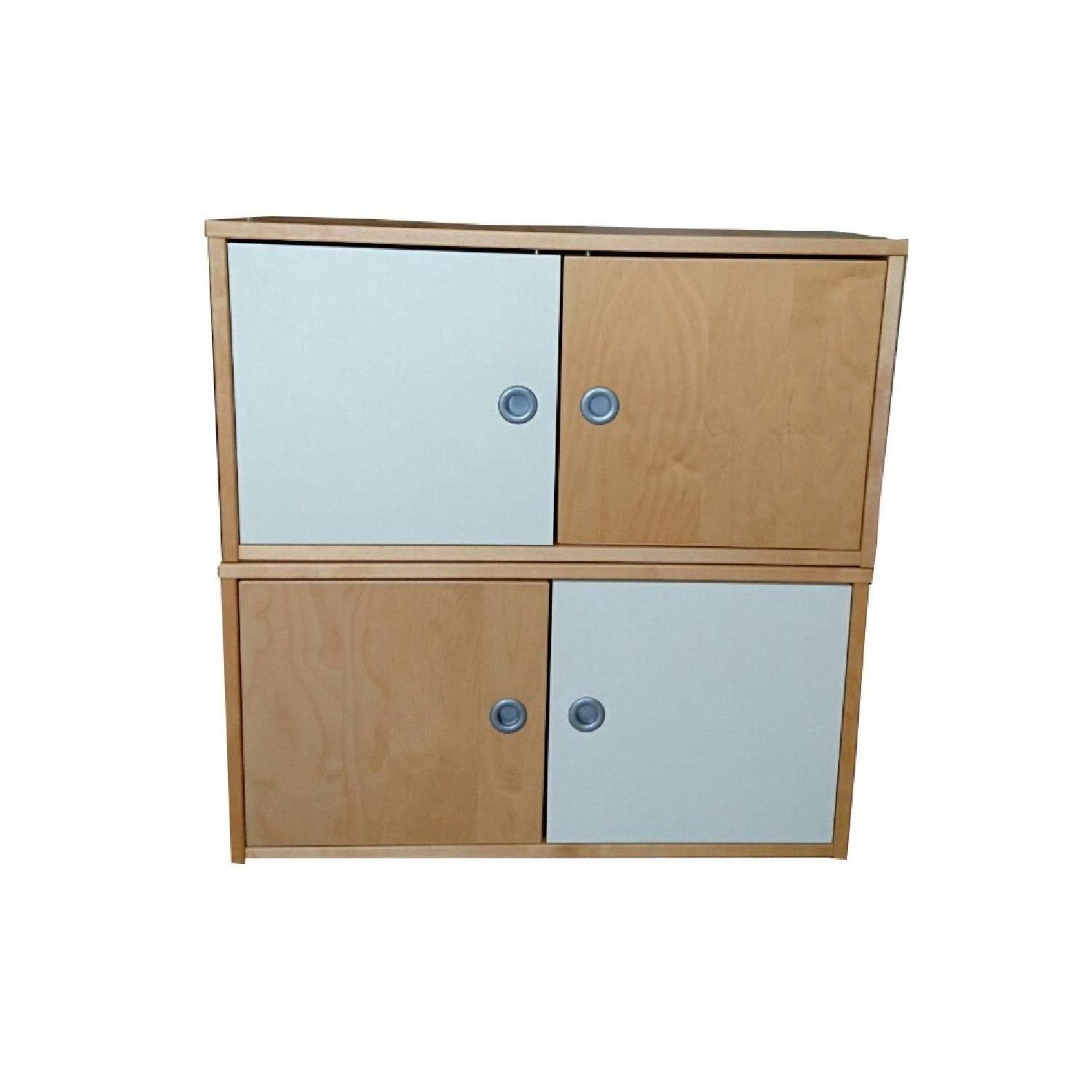 Ikea Wall Storage Units w/ Doors AptDeco