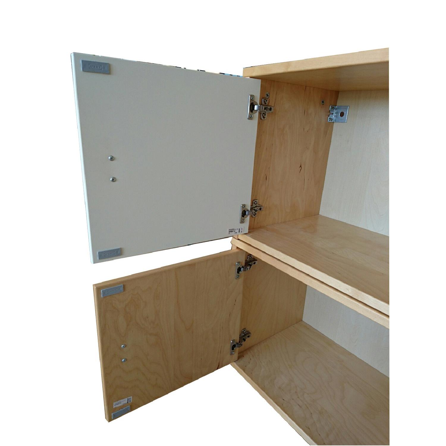 Ikea Wall Storage Units w/ Doors - image-2