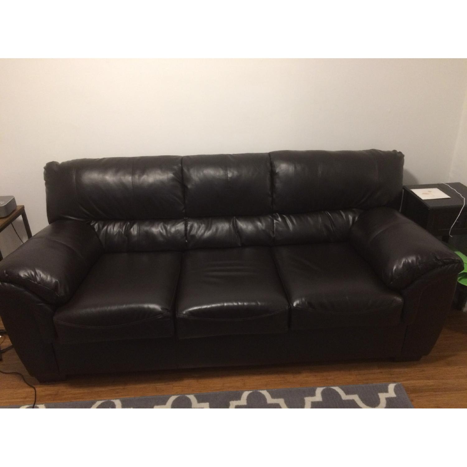 Bob's Leather Couch - image-1