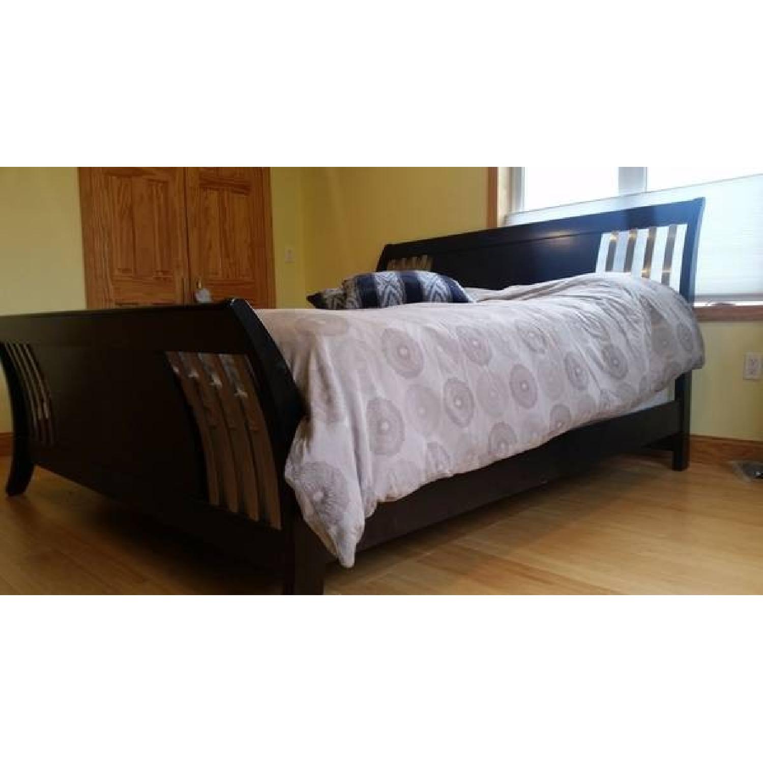 King Size Sleigh Bed Frame - image-5