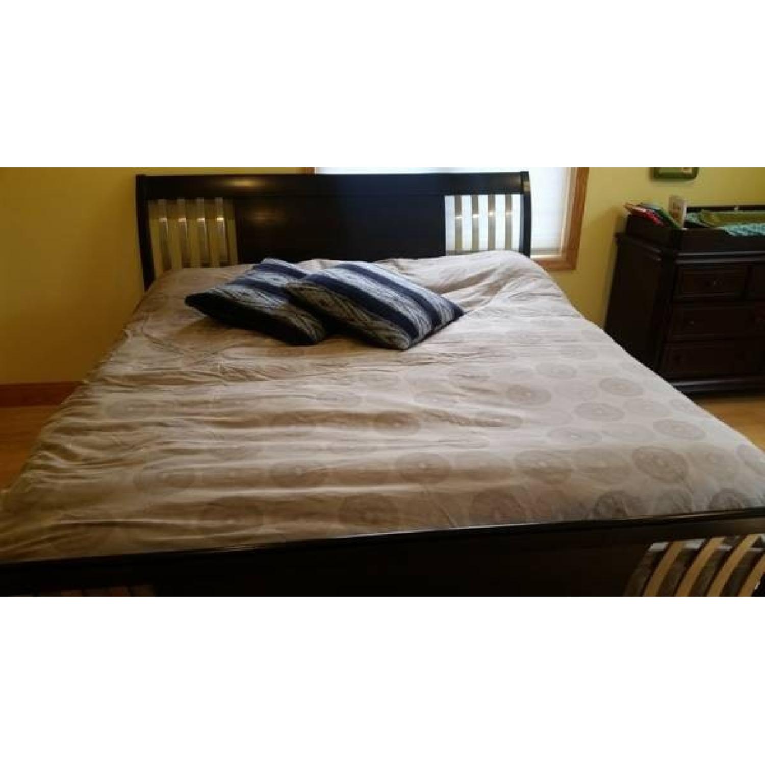 King Size Sleigh Bed Frame - image-9