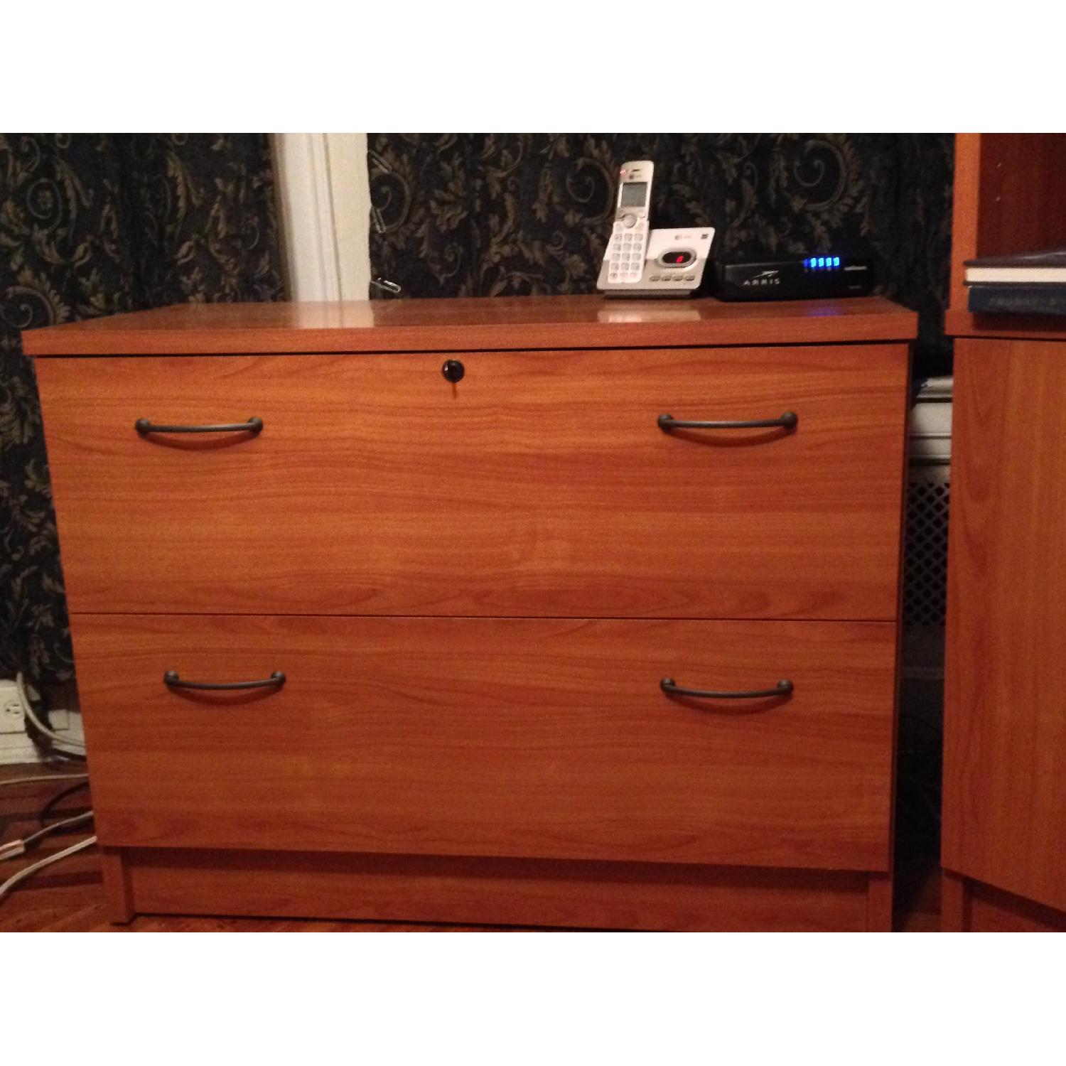 West Elm 2 Drawer Filing Cabinet/Credenza - image-1