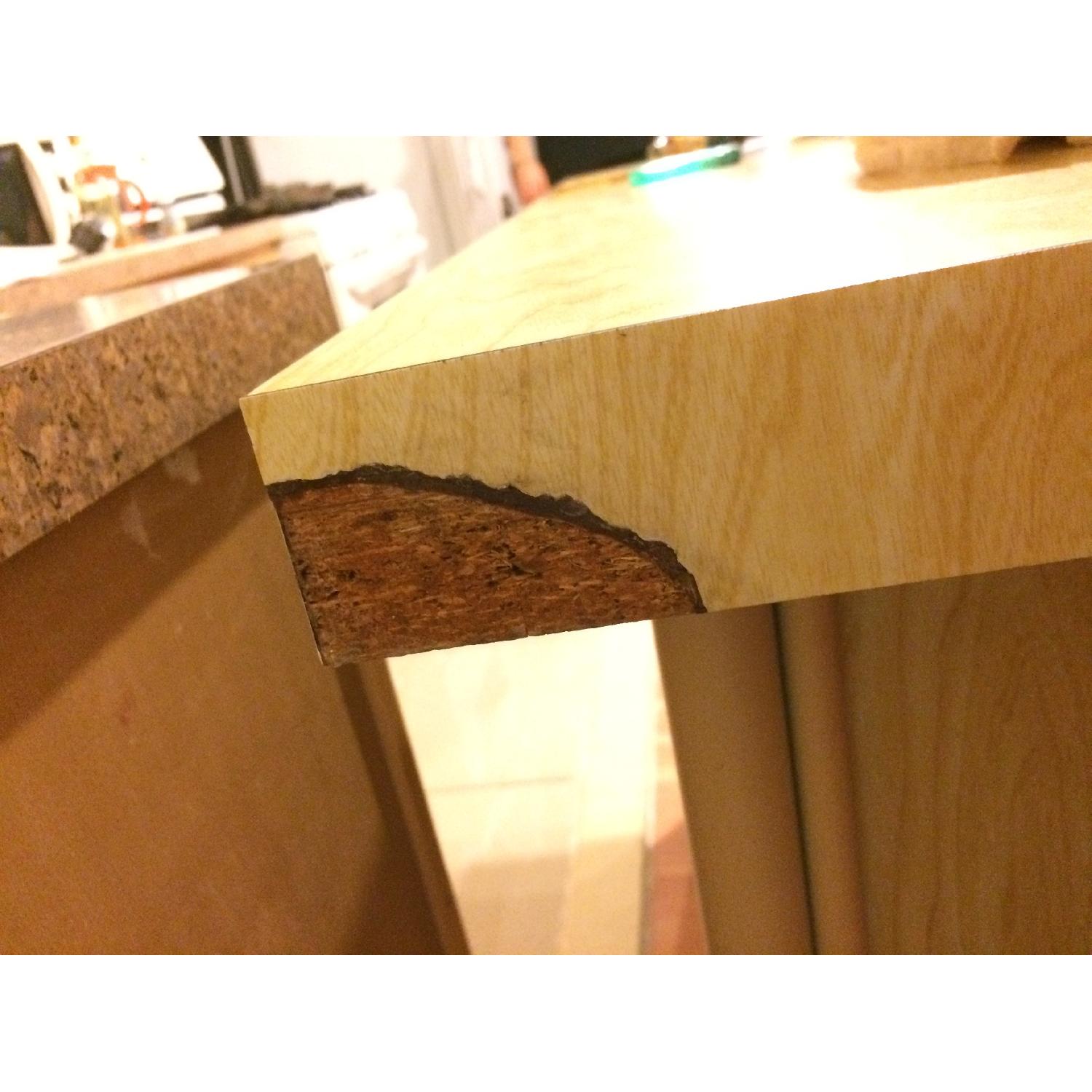 Vintage 70s Bar w/ 2 Stools - image-5