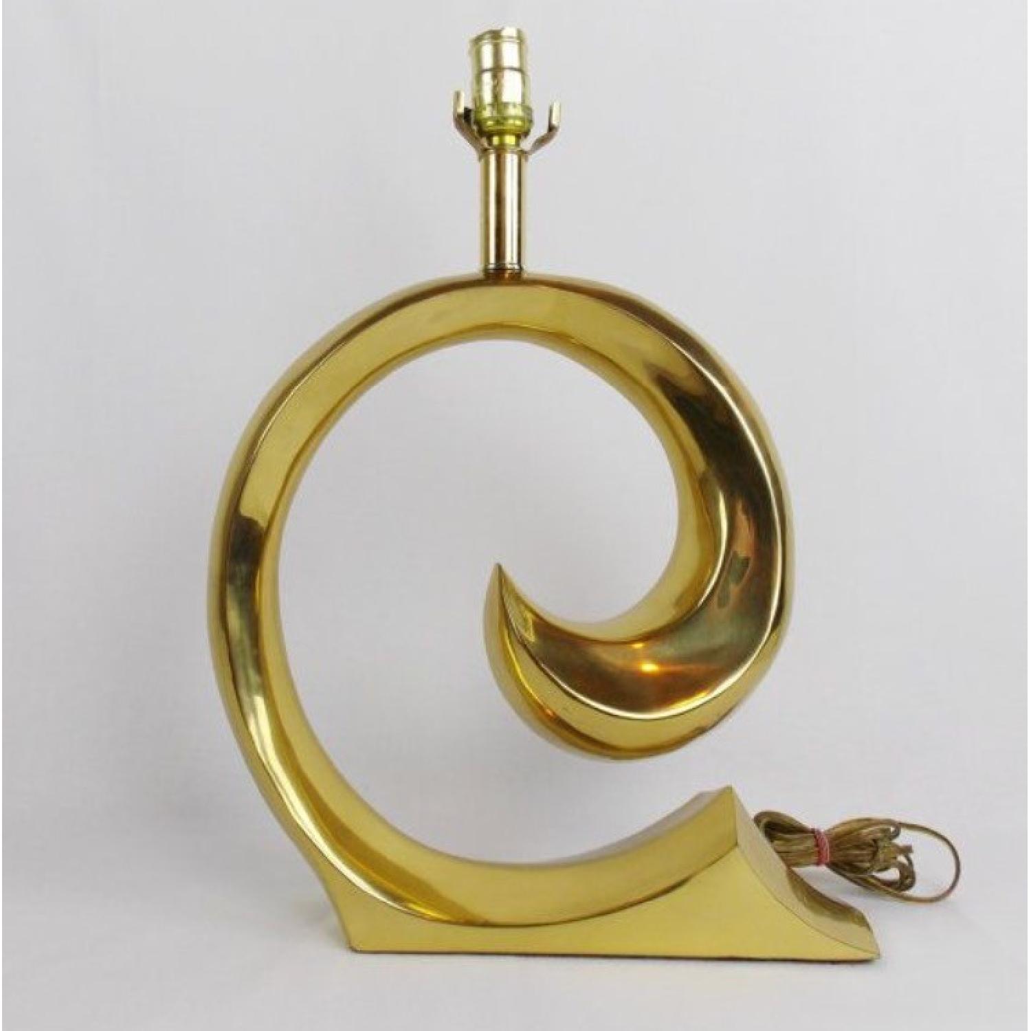 Pierre Cardin Brass Table Lamp - image-1