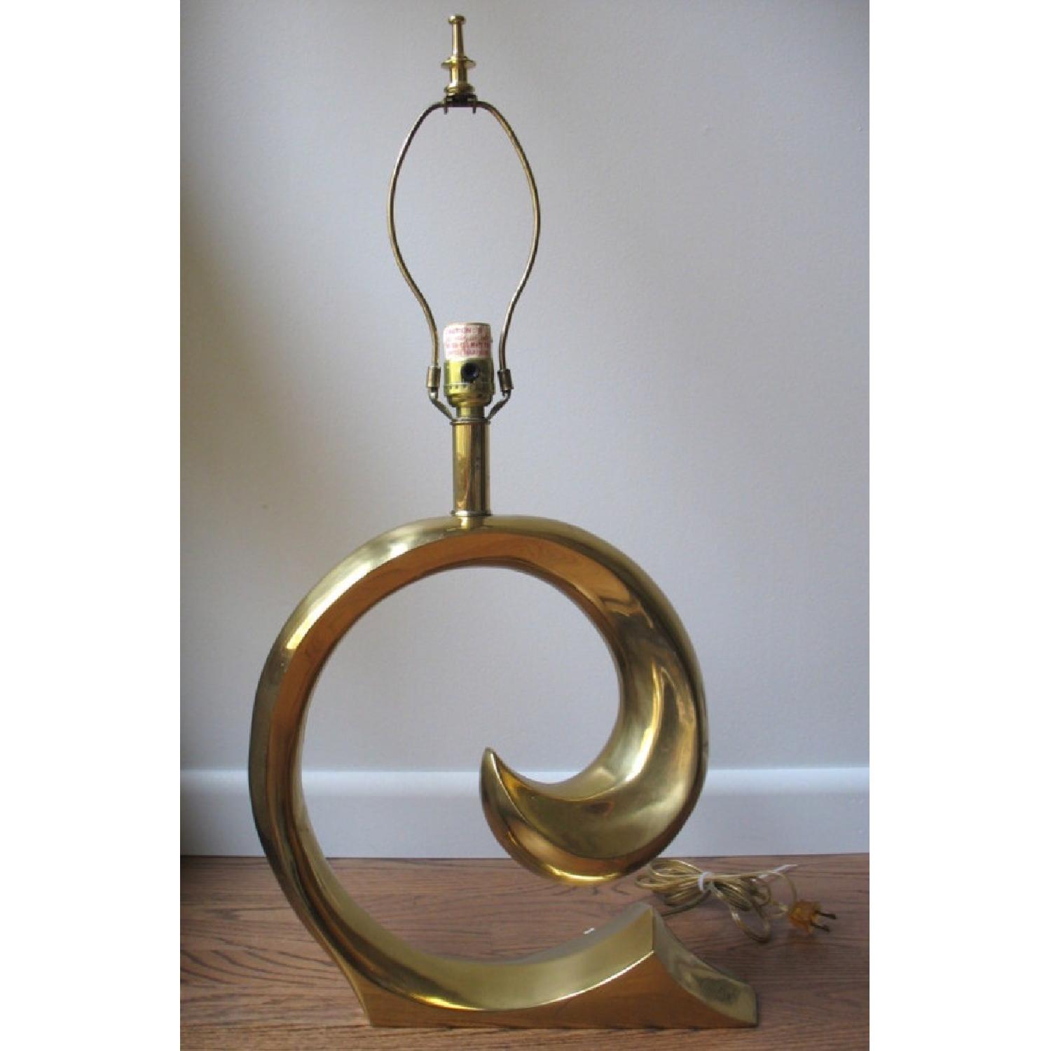 Pierre Cardin Brass Table Lamp - image-7