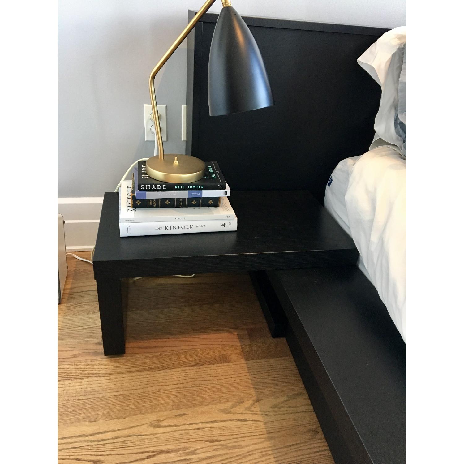 BoConcept Limo Queen Bed Frame & Nightstands in Black Wenge - image-10