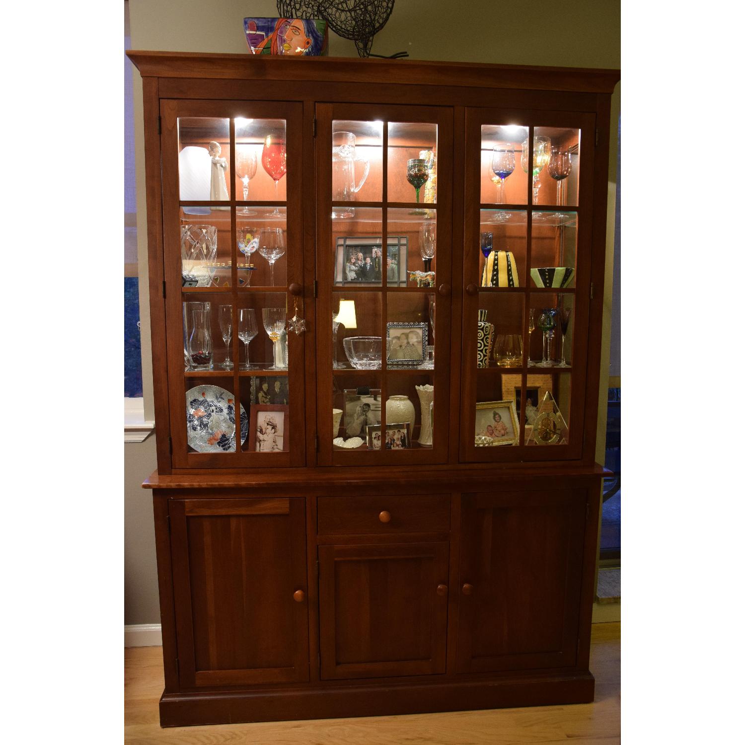 Ethan Allen China Cabinet & Buffet - image-2