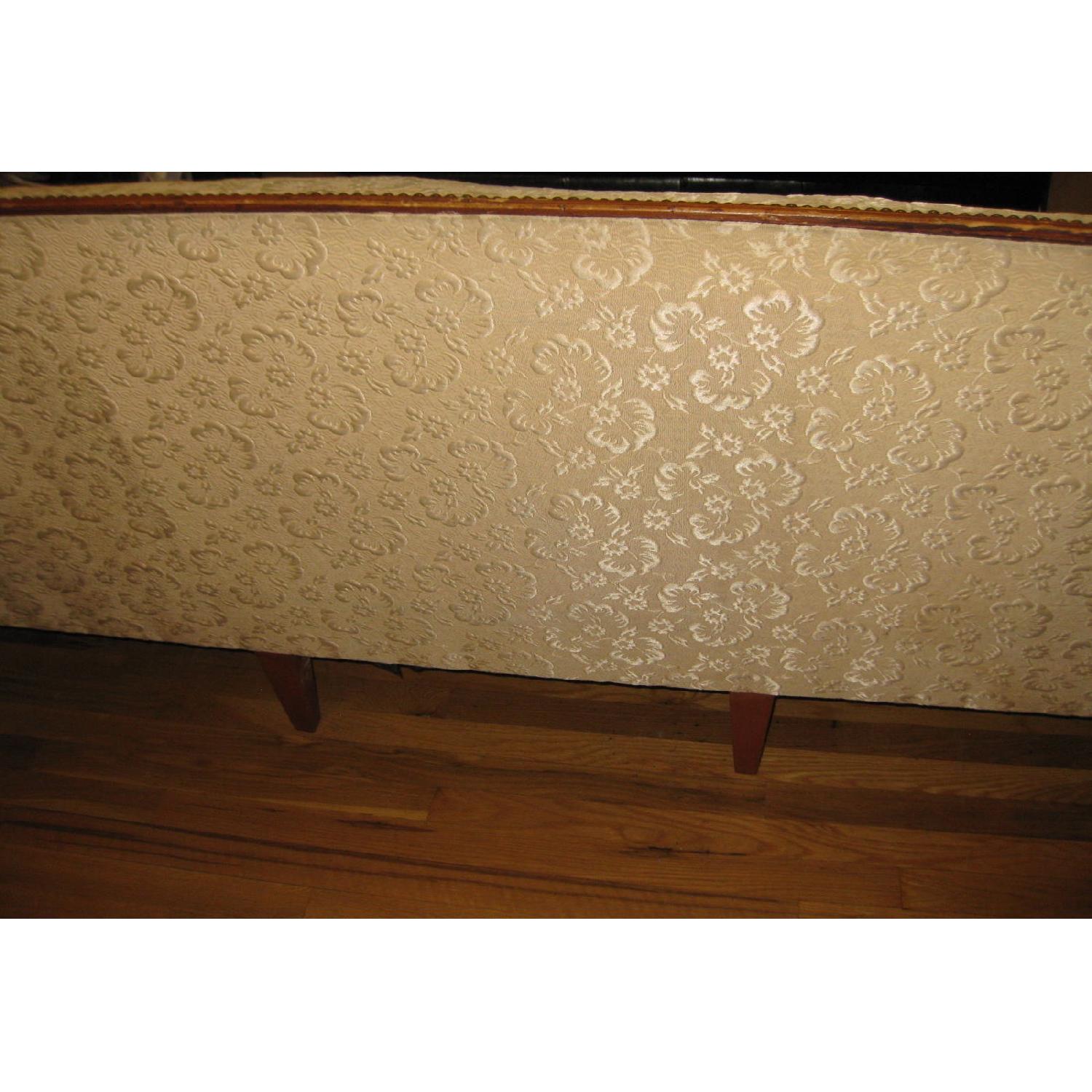 1940s Oak Wood Frame Sofa - image-2