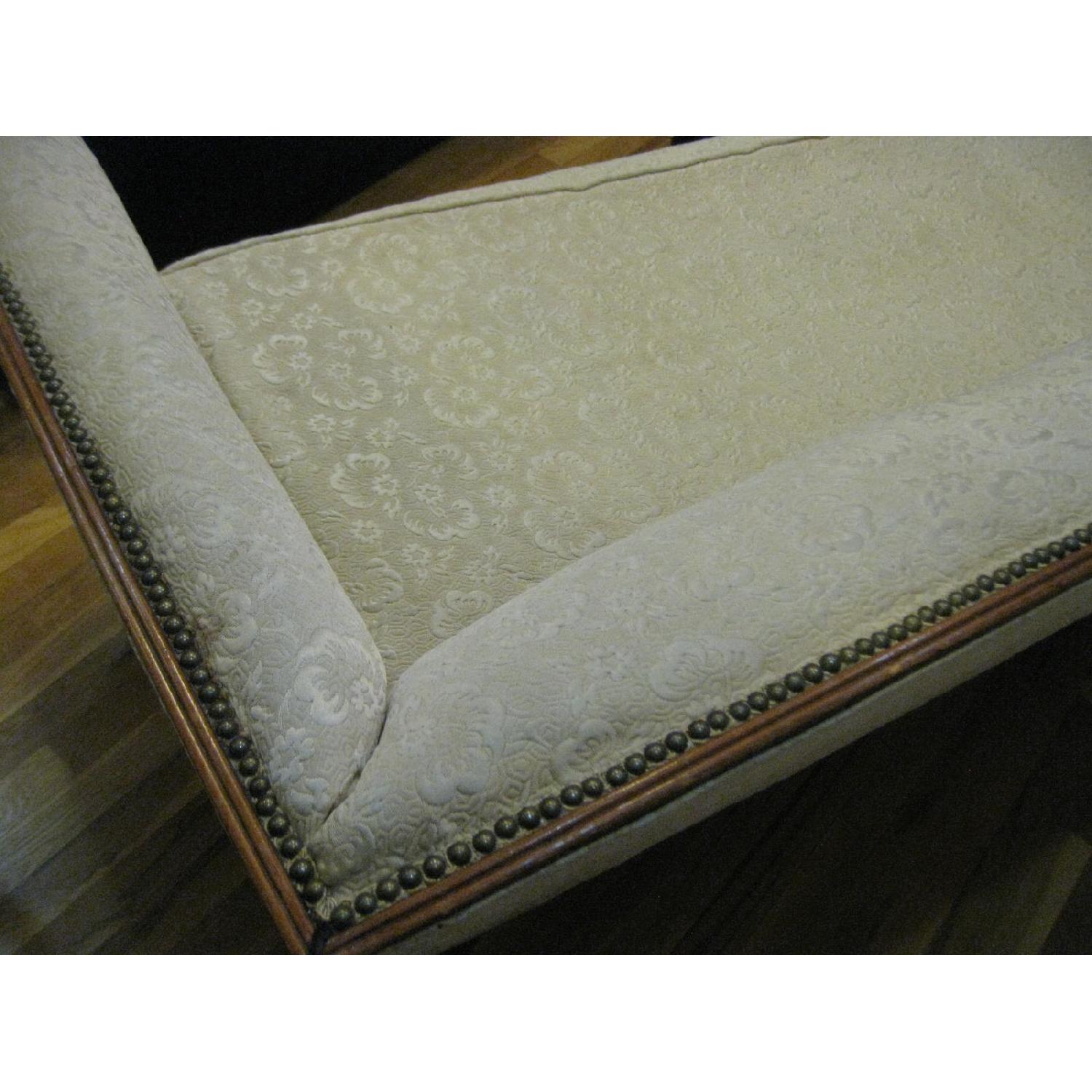 1940s Oak Wood Frame Sofa - image-9