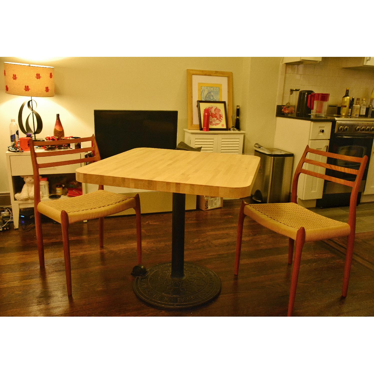 Vintage Danish Modern Teak Dining Chair - image-5